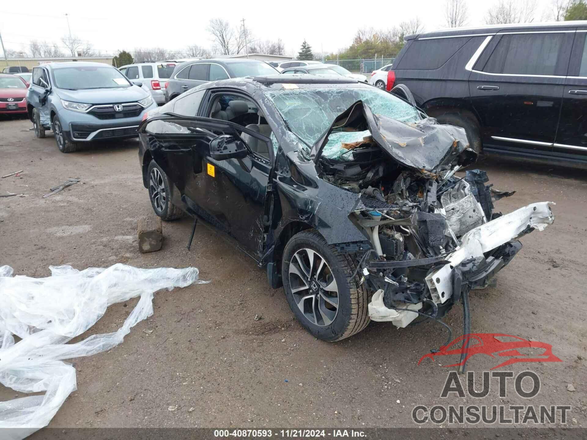 HONDA CIVIC 2013 - 2HGFG3B86DH504209