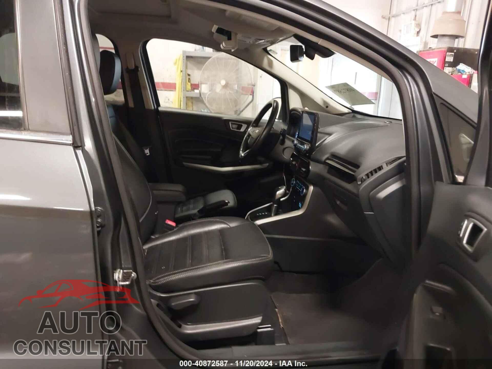 FORD ECOSPORT 2020 - MAJ6S3KL6LC334037