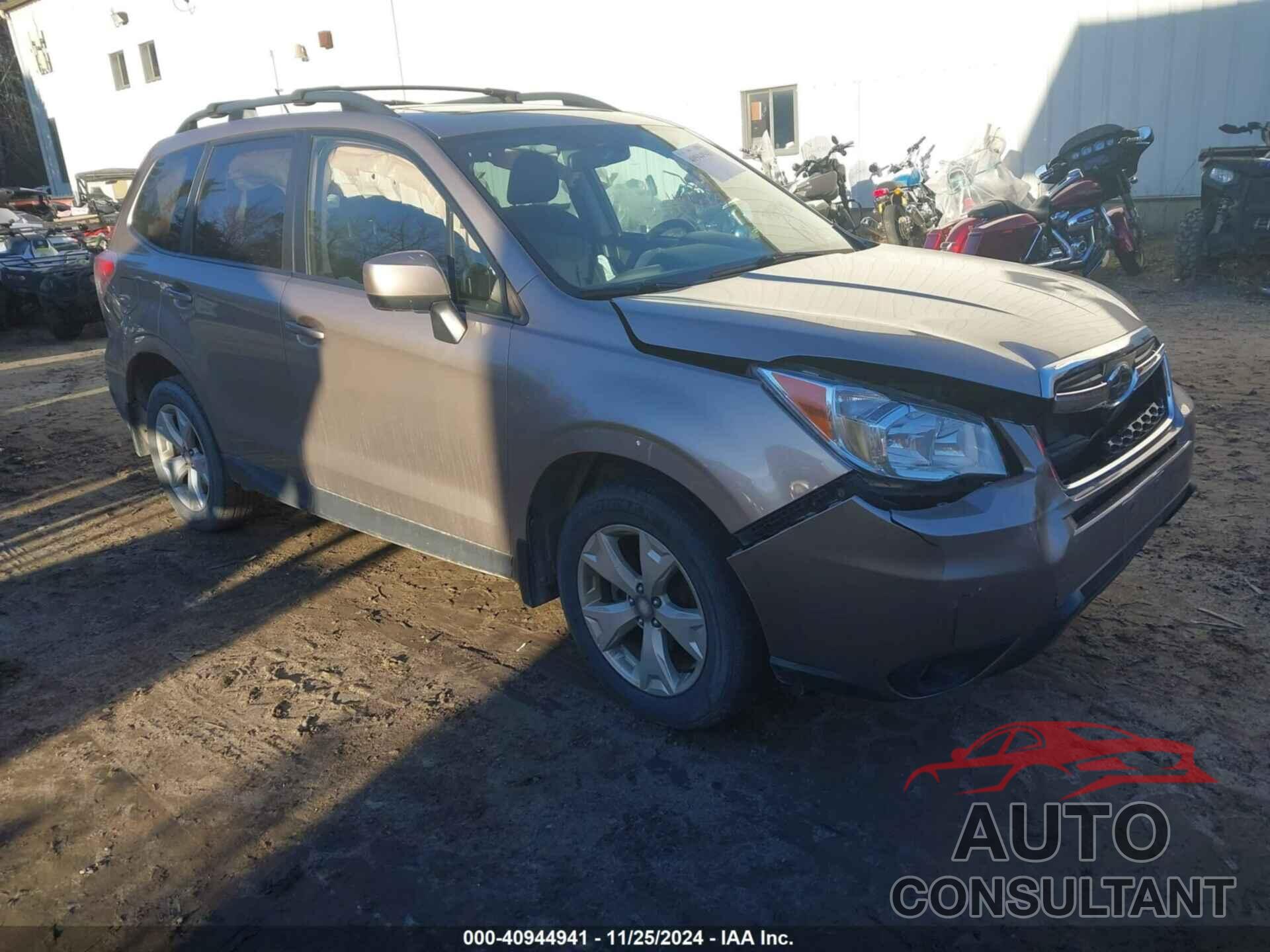 SUBARU FORESTER 2015 - JF2SJADC3FH495404