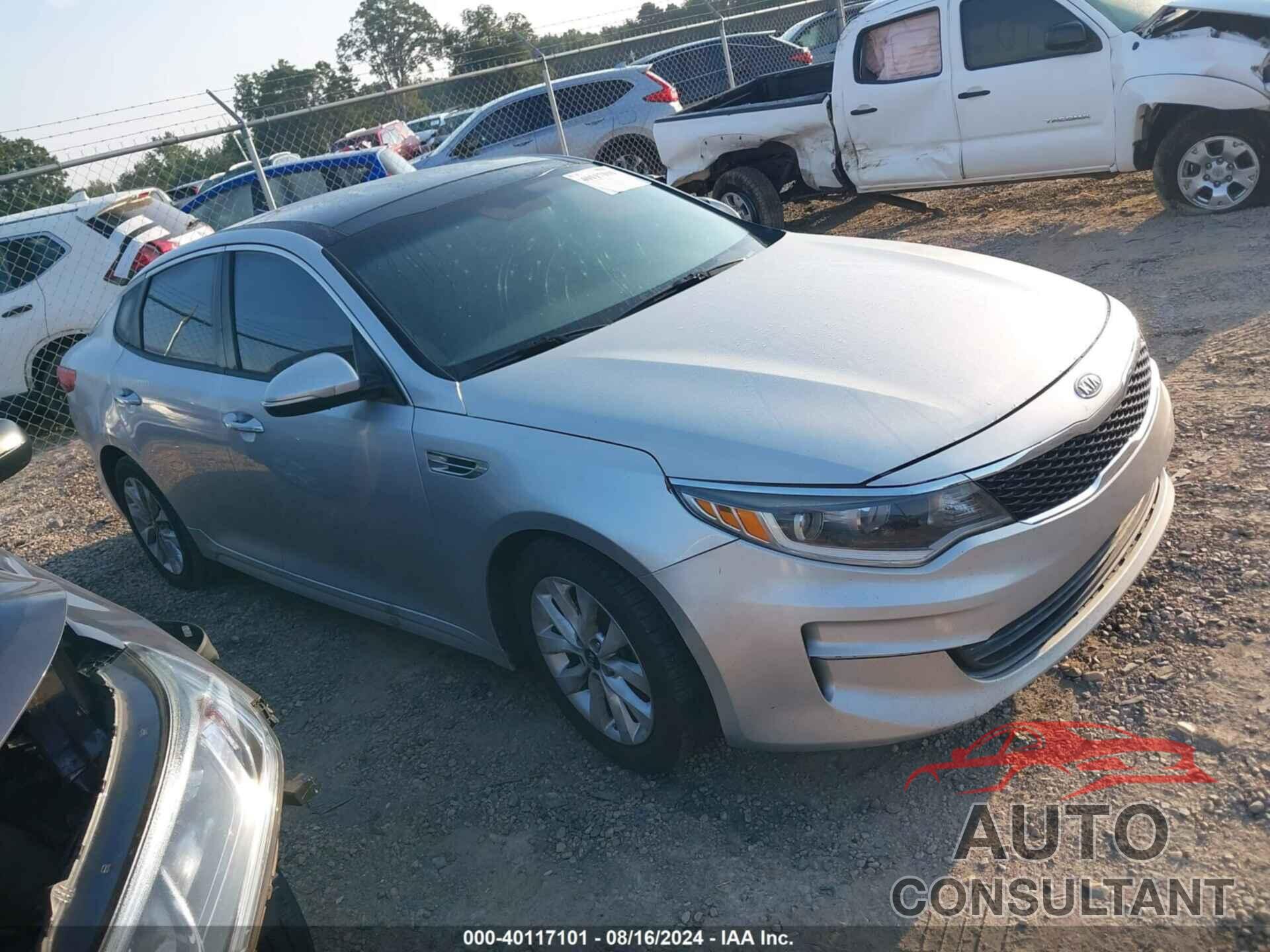 KIA OPTIMA 2016 - 5XXGU4L35GG009141