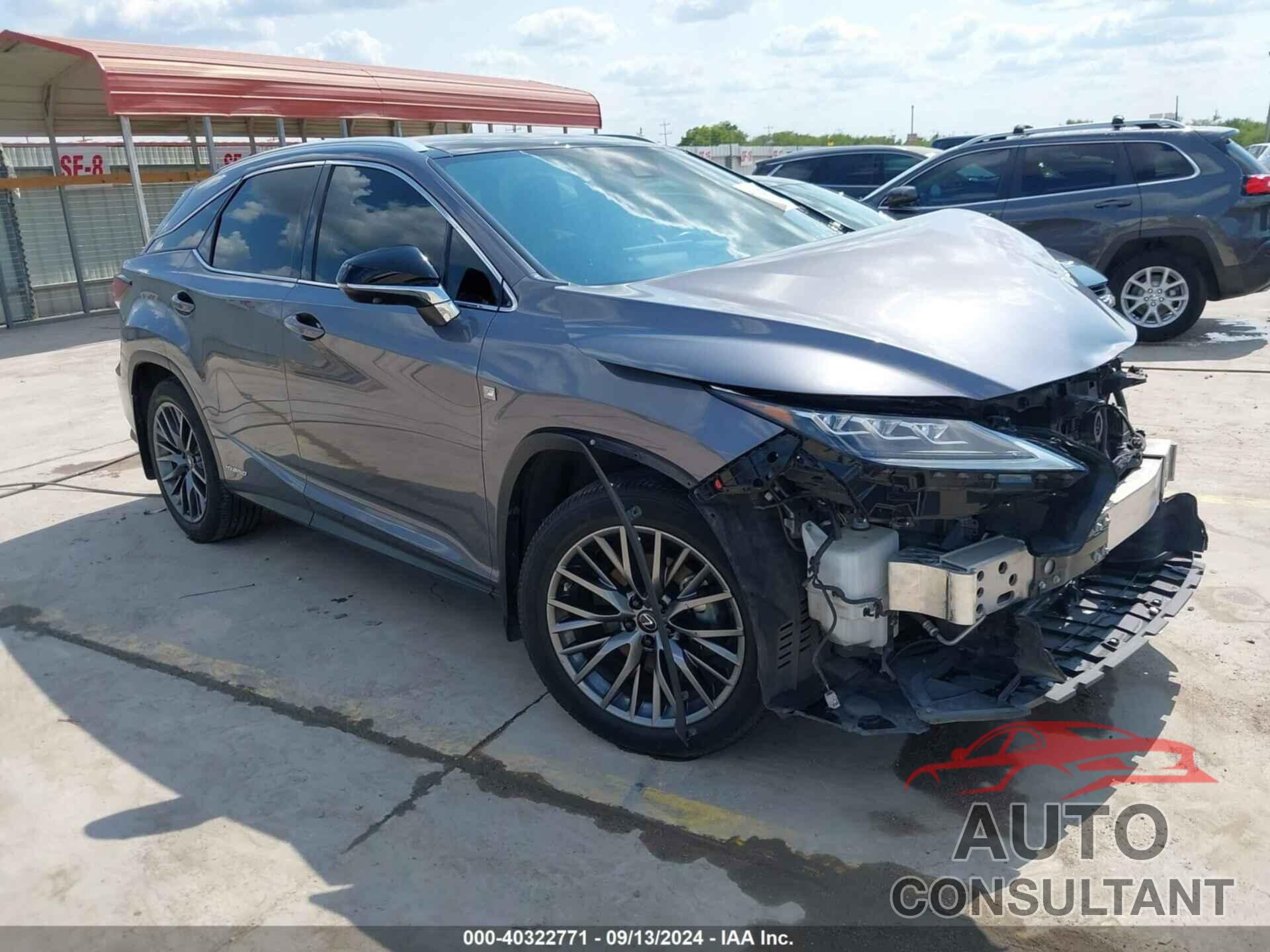 LEXUS RX 450H 2022 - 2T2YGMDA0NC082779