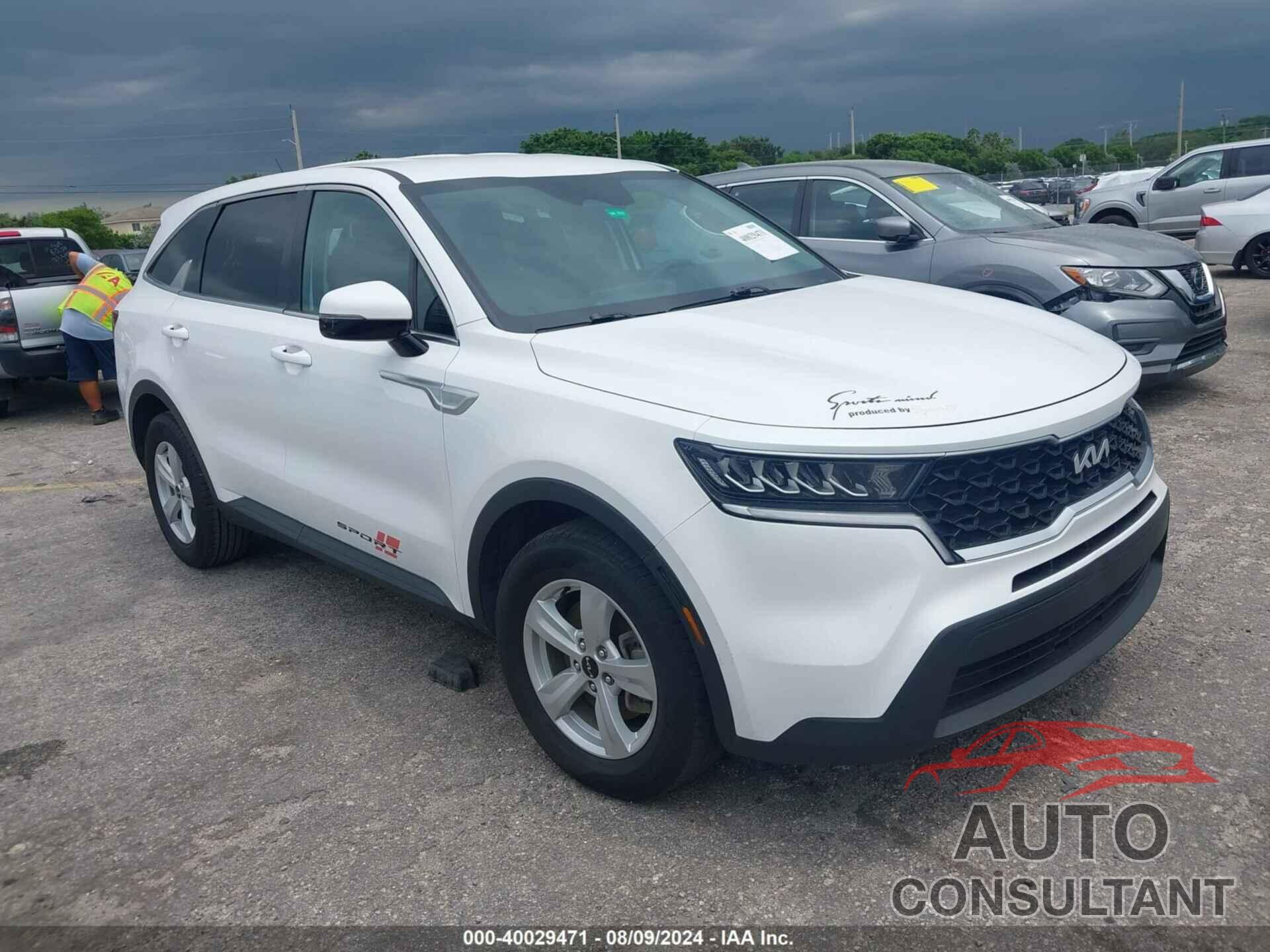 KIA SORENTO 2022 - 5XYRG4LC1NG106295