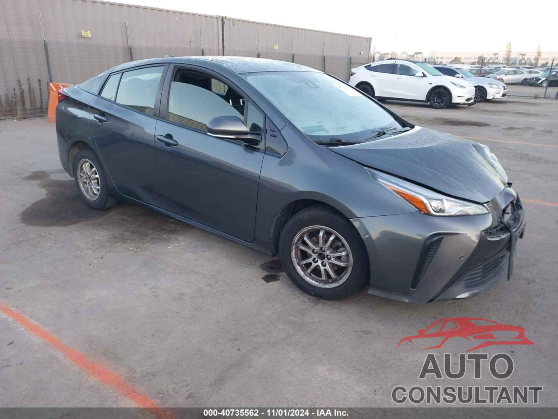 TOYOTA PRIUS 2020 - JTDKARFU3L3122214