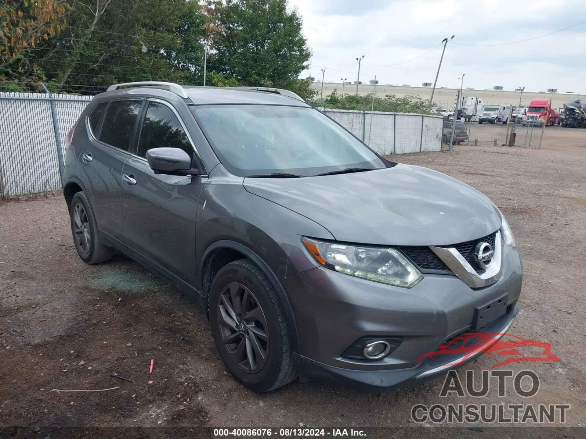 NISSAN ROGUE 2016 - KNMAT2MT0GP728320