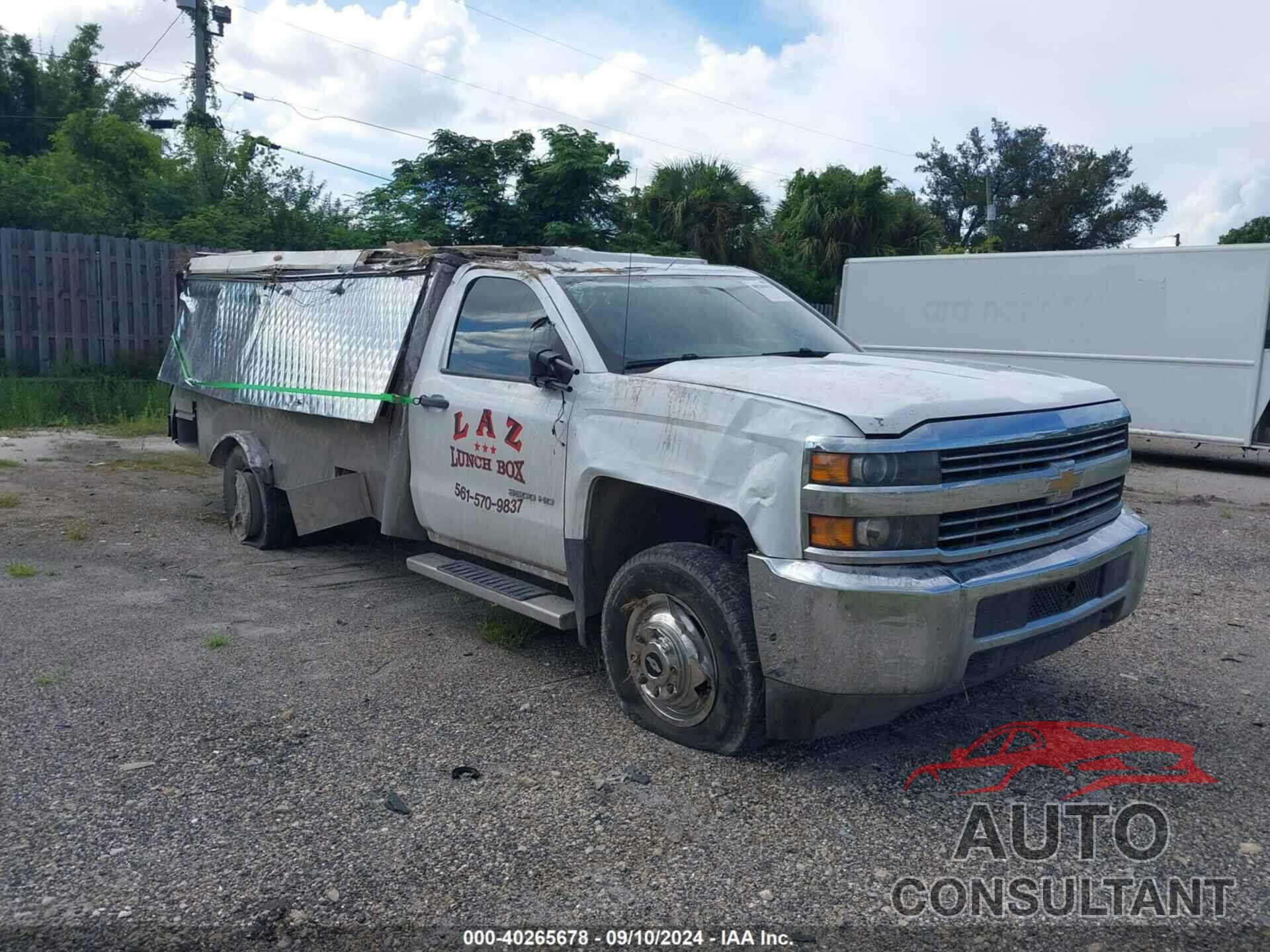 CHEVROLET SILVERADO 3500HD CHASSIS 2017 - 1GB3CYCG9HF225252