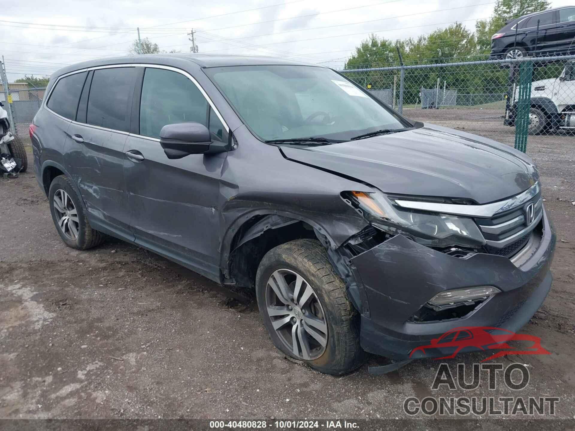 HONDA PILOT 2017 - 5FNYF6H55HB052659