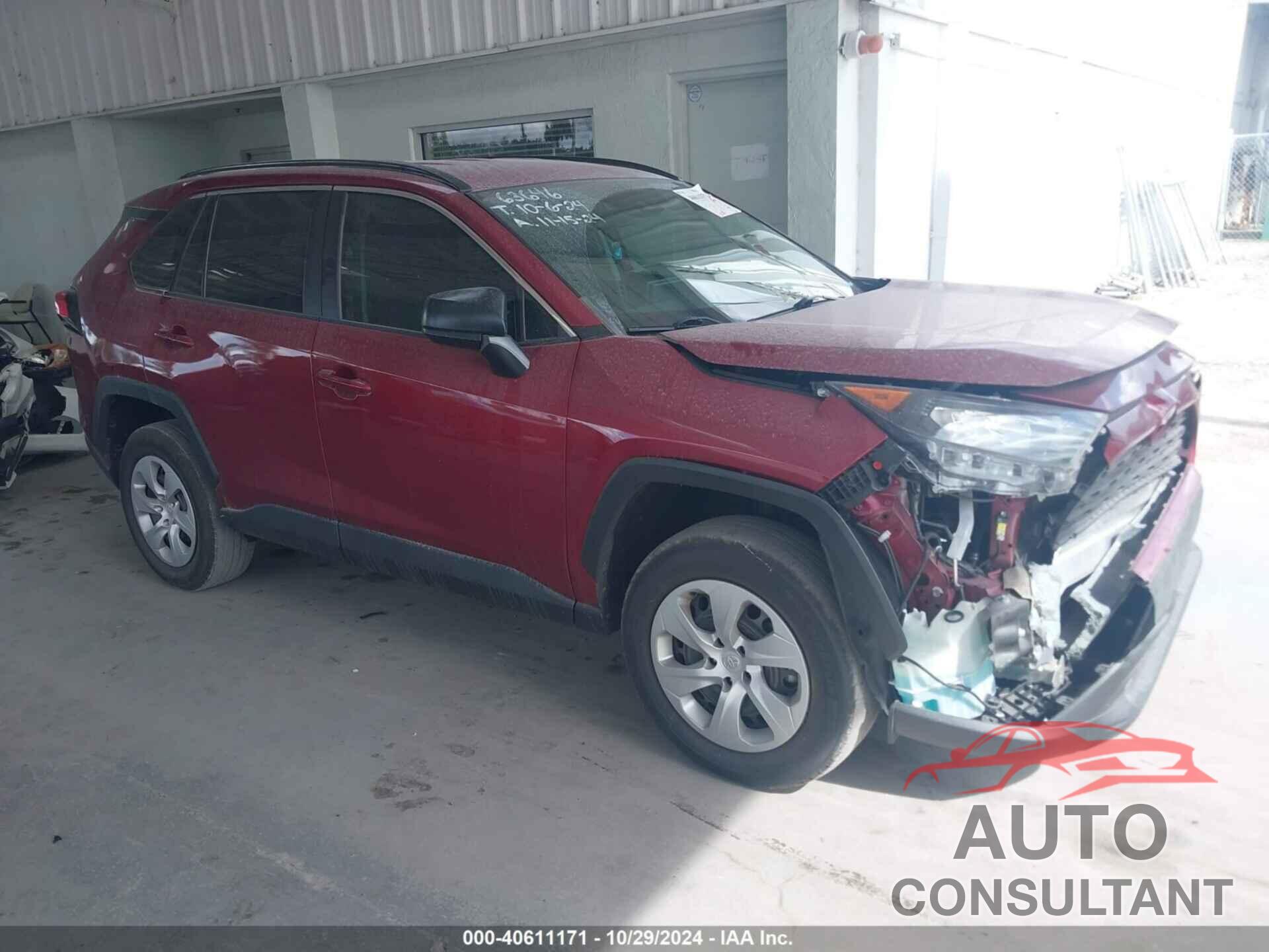 TOYOTA RAV4 2021 - 2T3H1RFV5MW154776