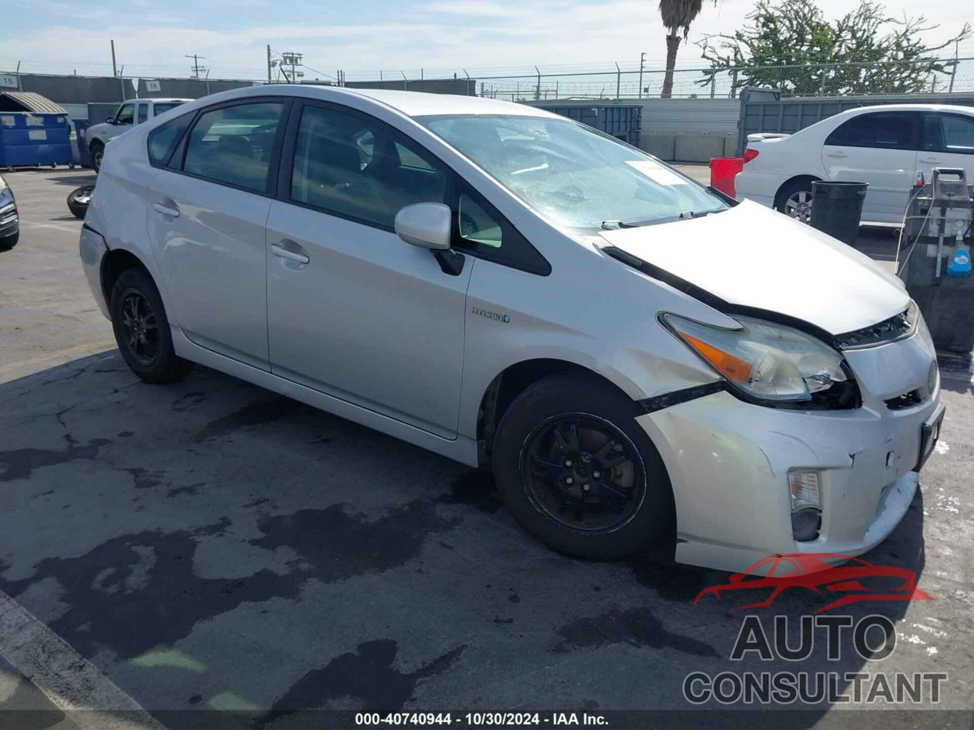 TOYOTA PRIUS 2010 - JTDKN3DU9A0095085
