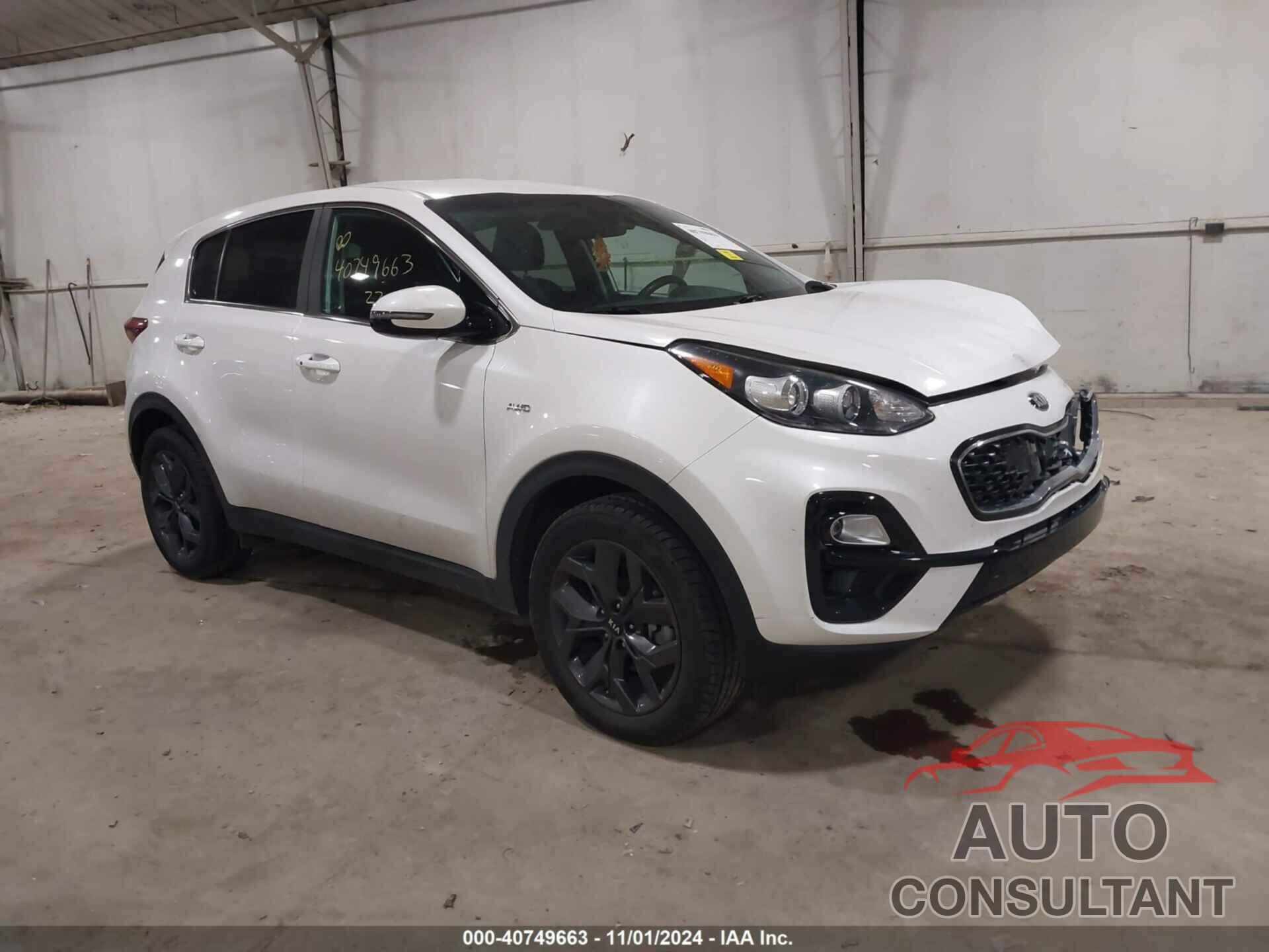 KIA SPORTAGE 2022 - KNDPMCAC7N7003358