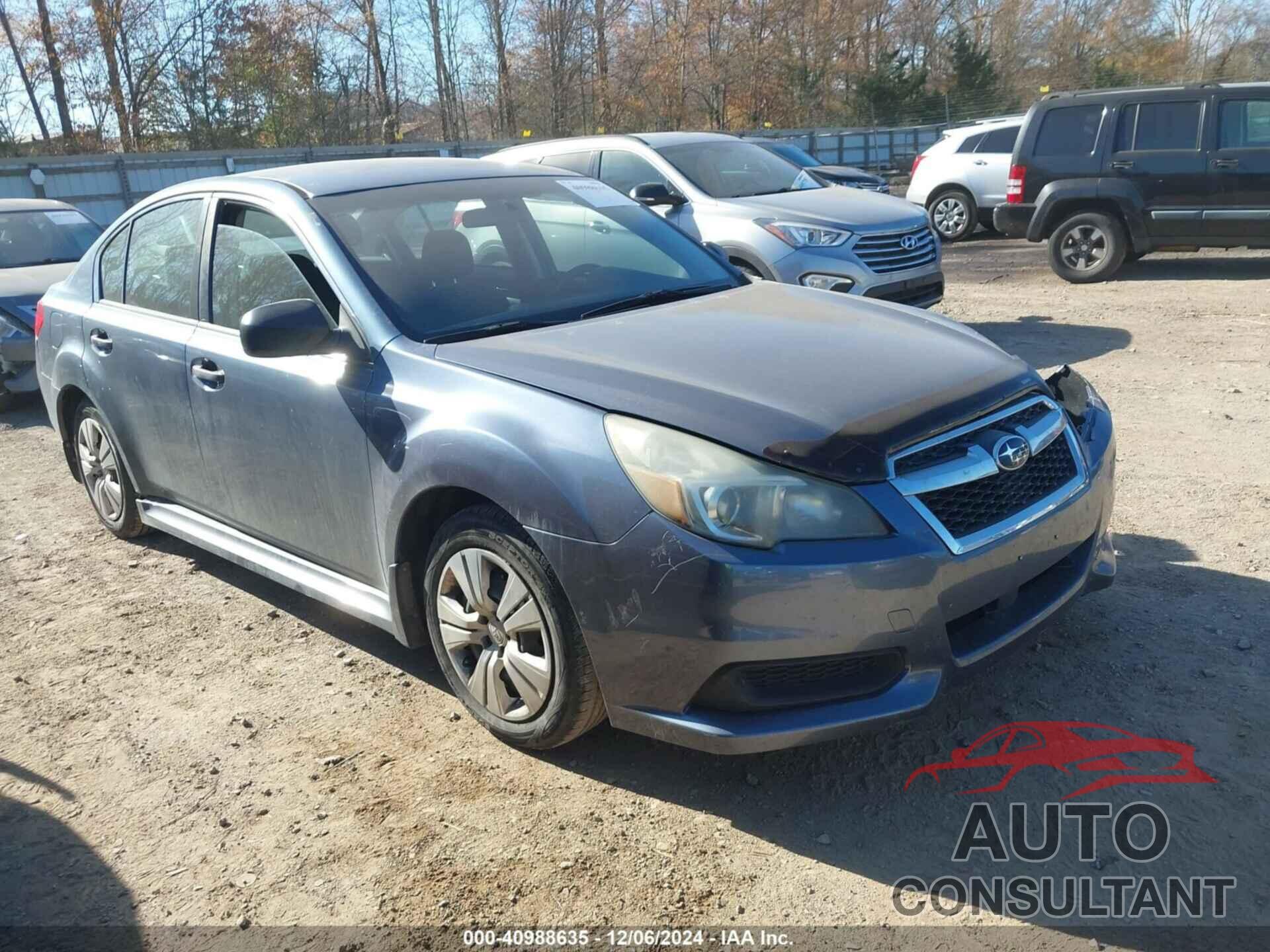 SUBARU LEGACY 2013 - 4S3BMBA64D3017626