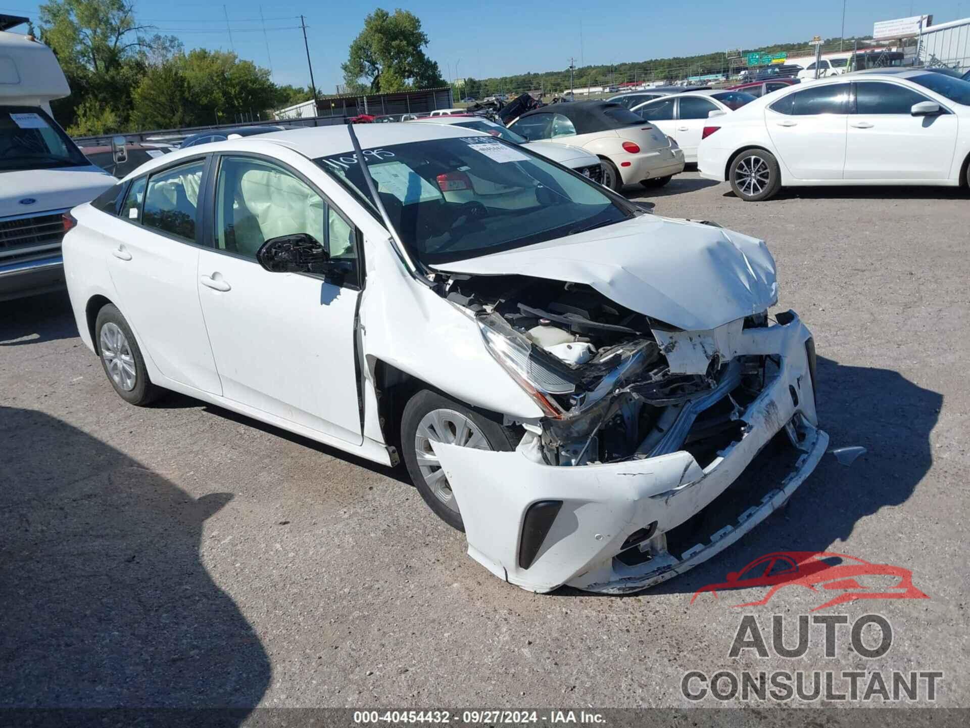 TOYOTA PRIUS 2020 - JTDKARFU3L3110595