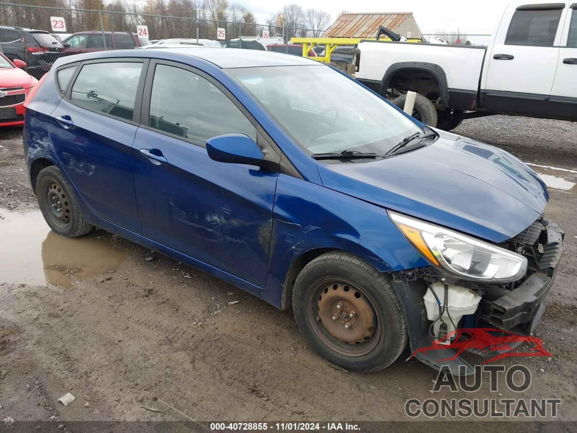 HYUNDAI ACCENT 2016 - KMHCT5AE4GU243353