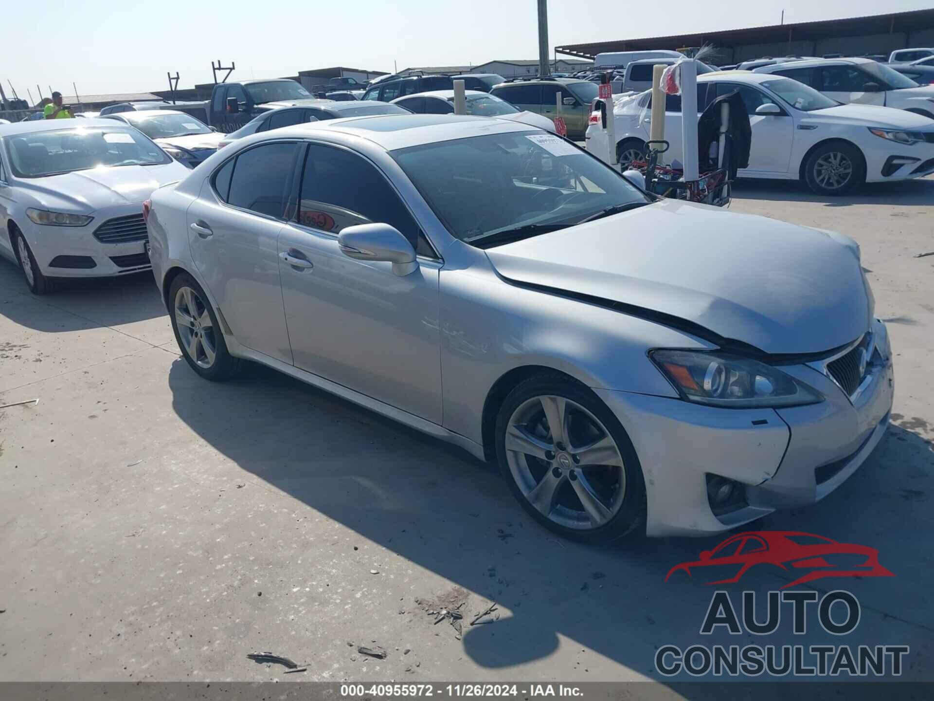 LEXUS IS 250 2012 - JTHBF5C20C5175839