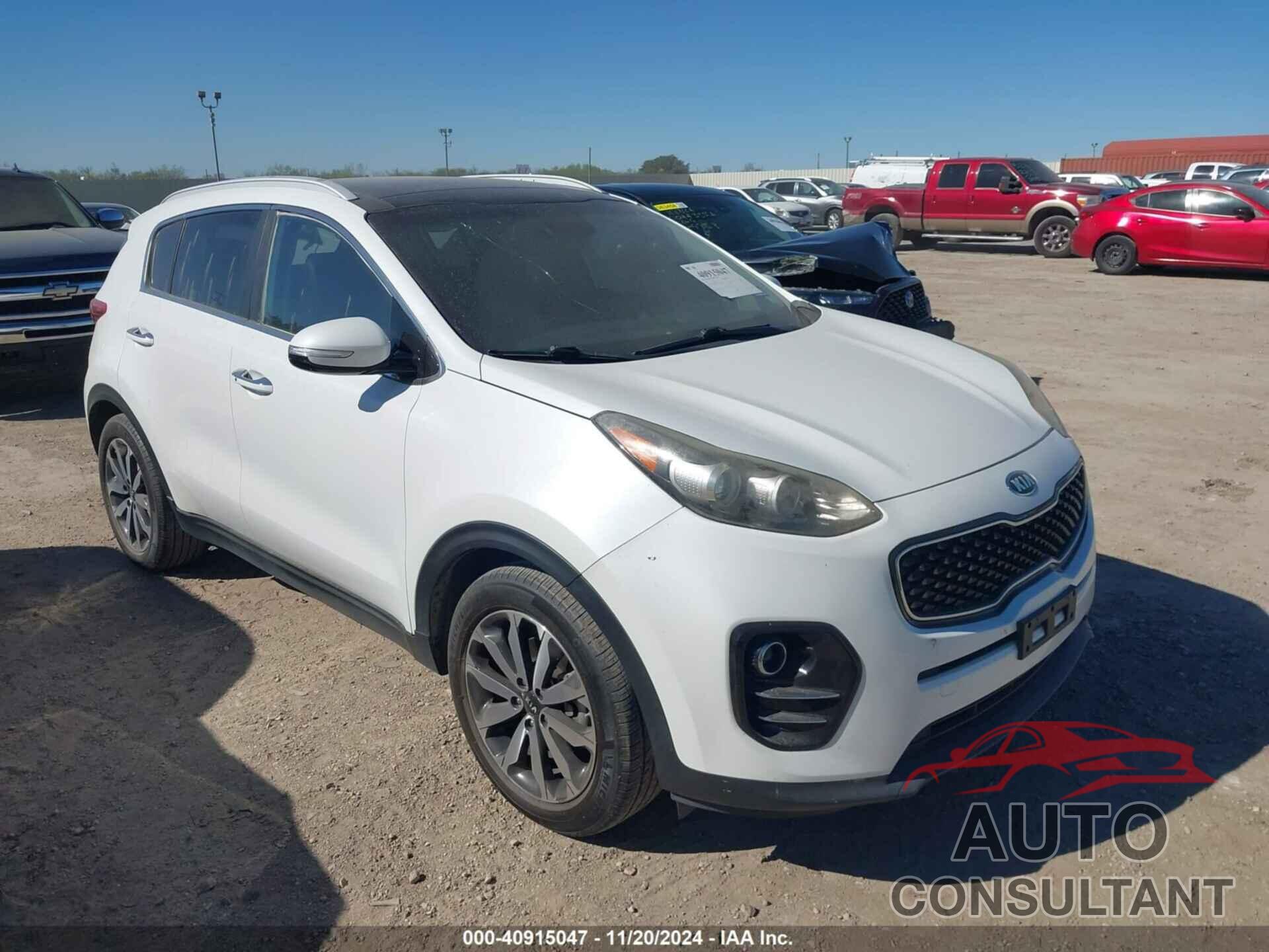 KIA SPORTAGE 2017 - KNDPN3AC3H7107850