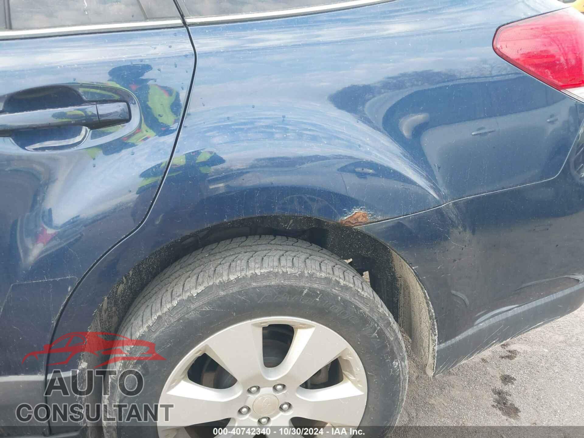 SUBARU OUTBACK 2010 - 4S4BRCCC8A3361266