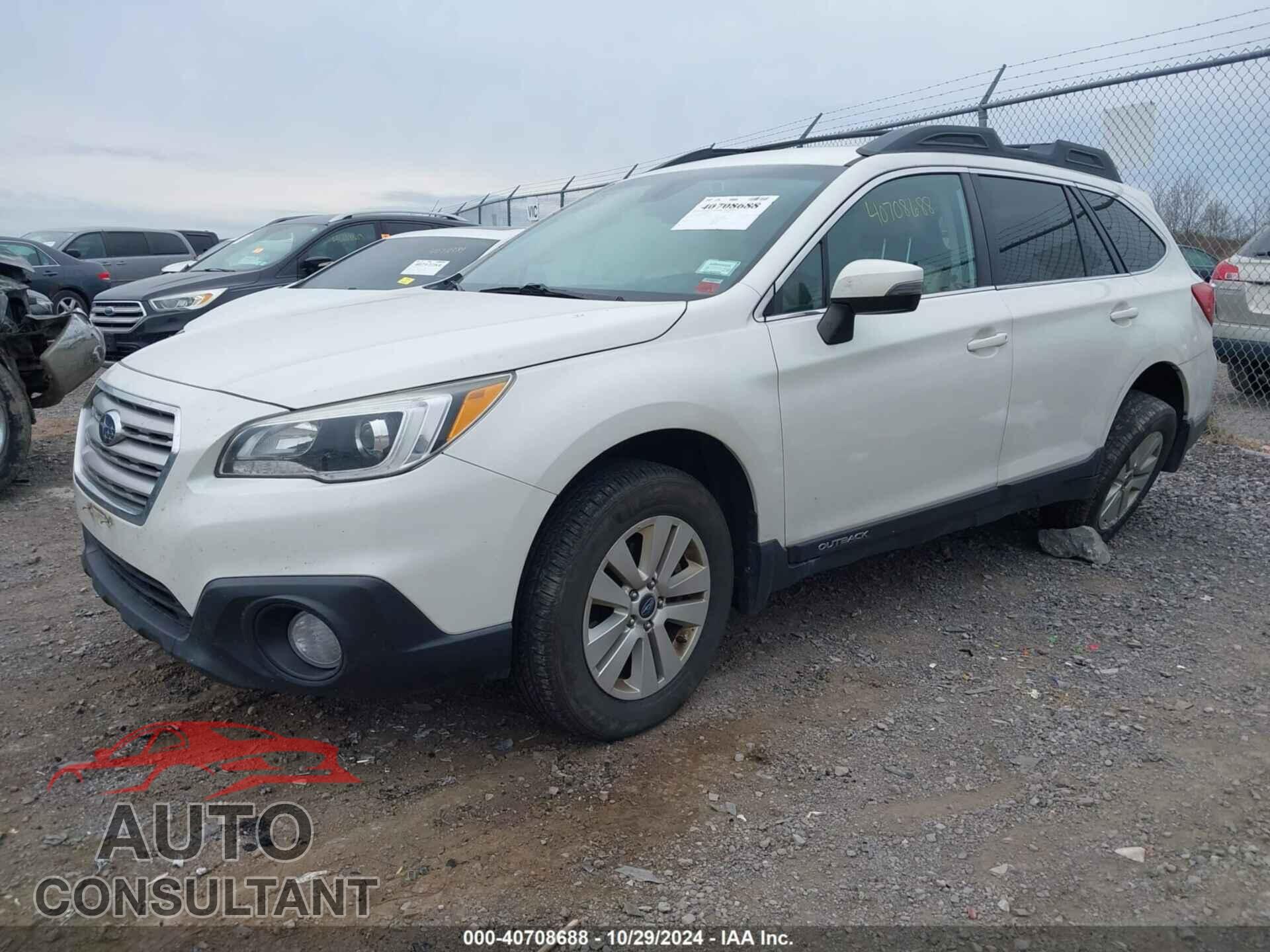 SUBARU OUTBACK 2017 - 4S4BSAFC8H3240543