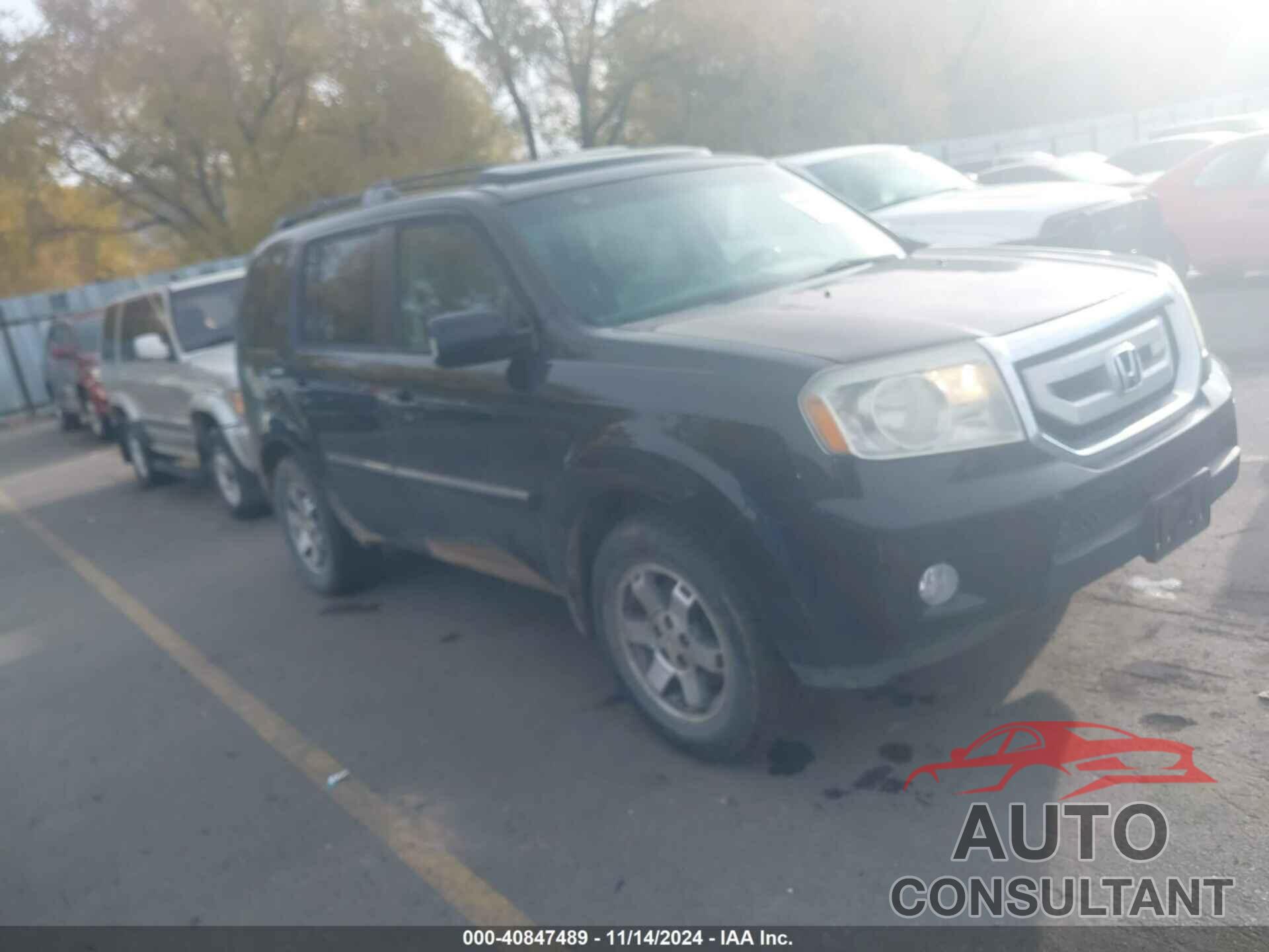 HONDA PILOT 2010 - 5FNYF4H84AB038479