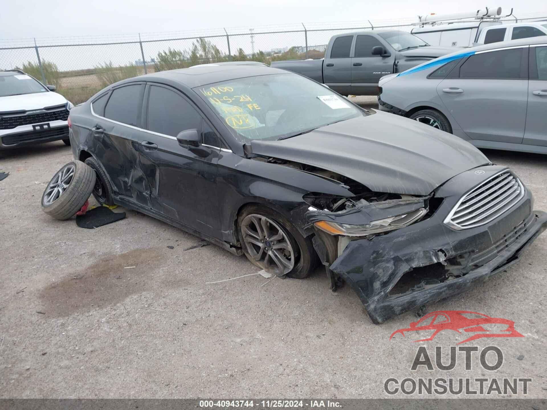 FORD FUSION 2017 - 3FA6P0H70HR411035