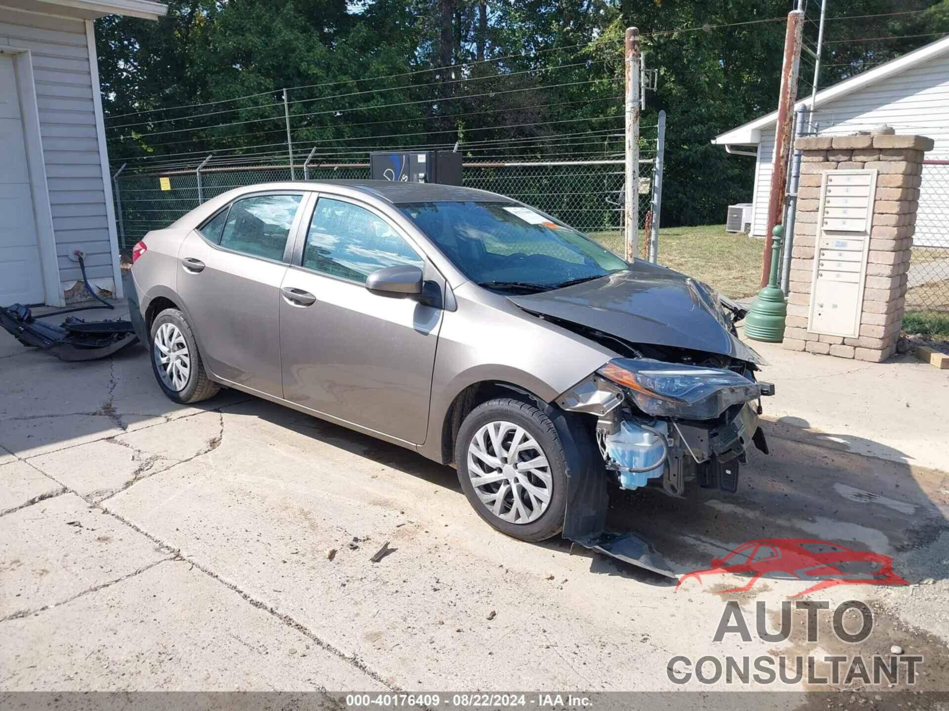 TOYOTA COROLLA 2018 - 2T1BURHE2JC108757