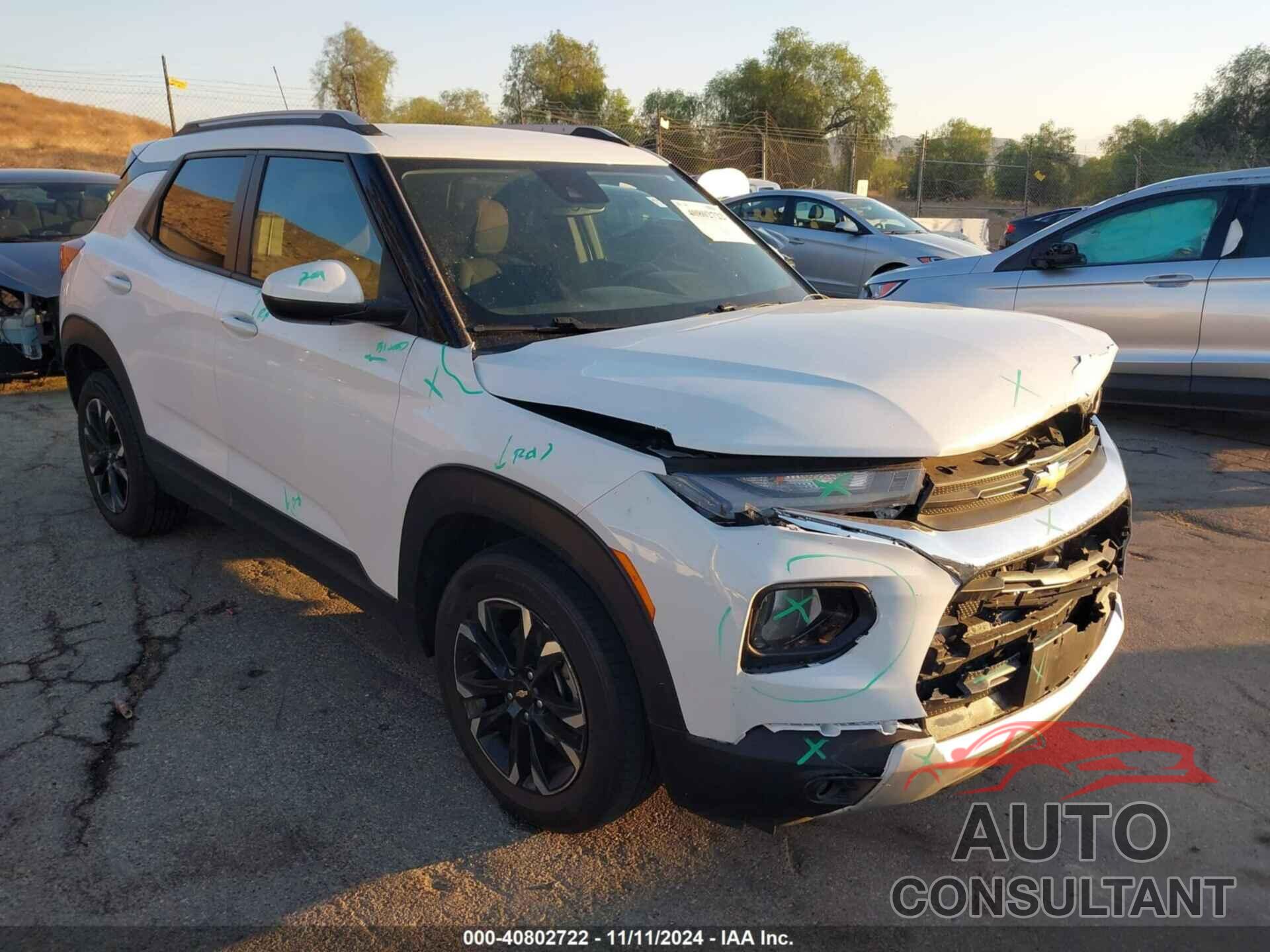 CHEVROLET TRAILBLAZER 2022 - KL79MPSL6NB081865