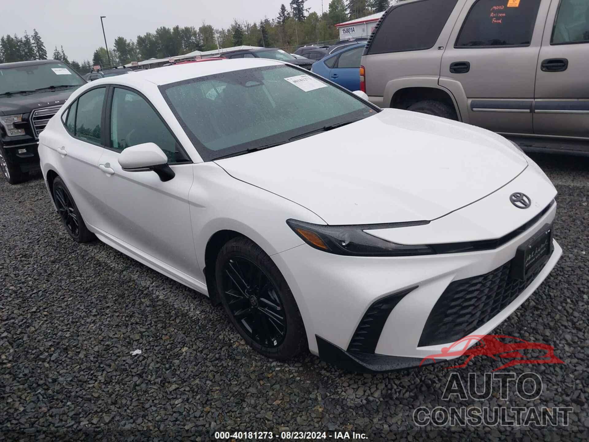 TOYOTA CAMRY 2025 - 4T1DBADK4SU503051