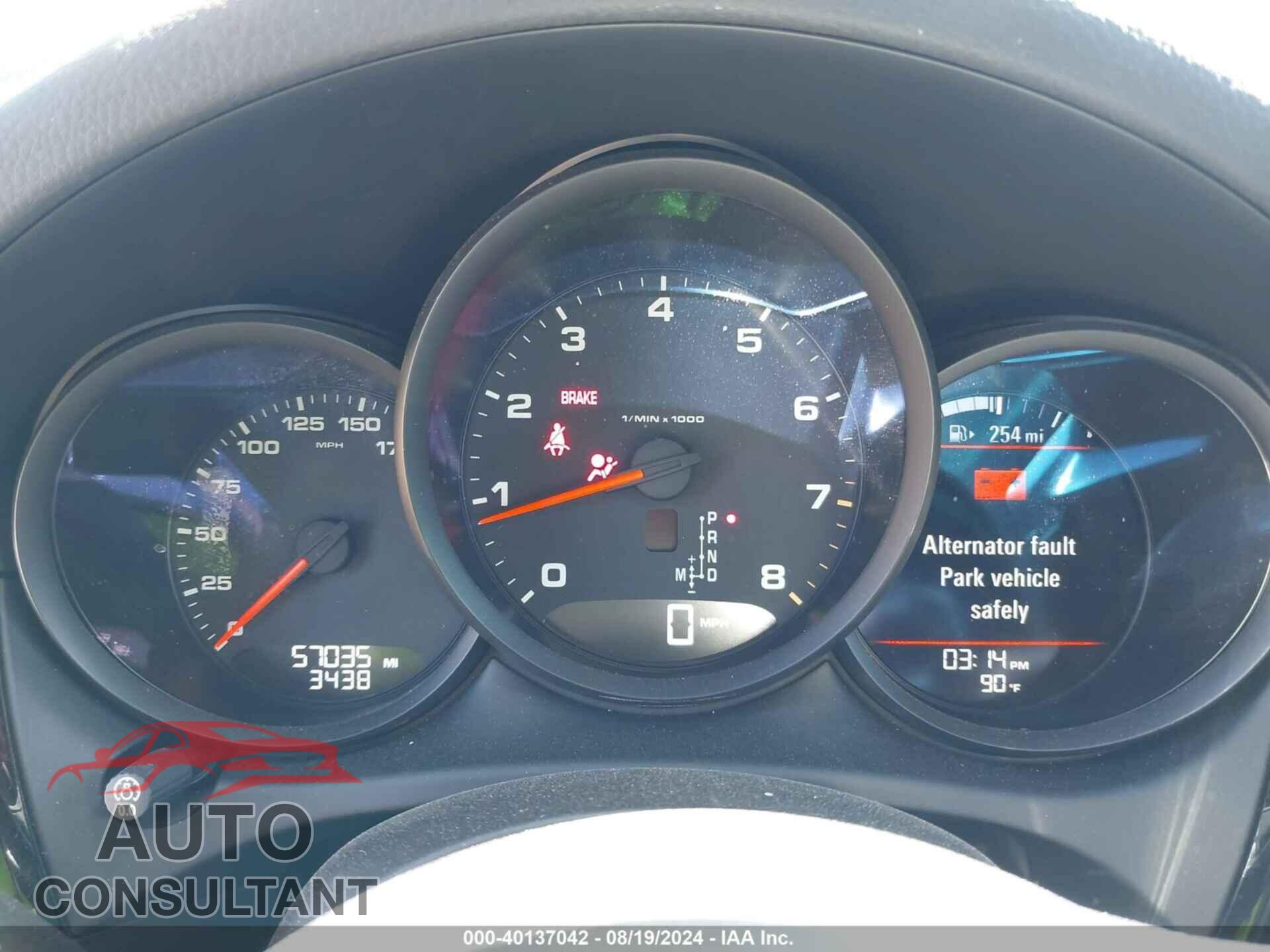 PORSCHE MACAN 2017 - WP1AA2A53HLB05938