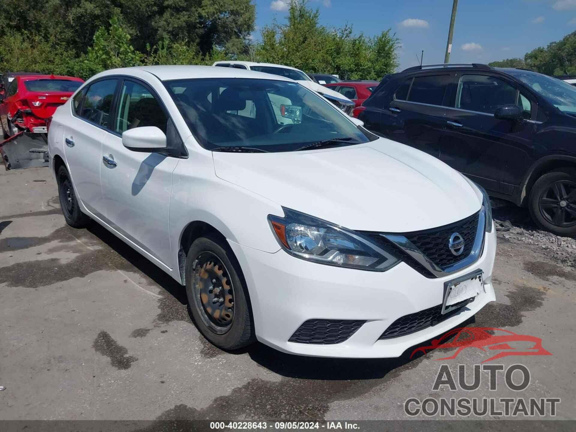 NISSAN SENTRA 2017 - 3N1AB7AP5HY252656