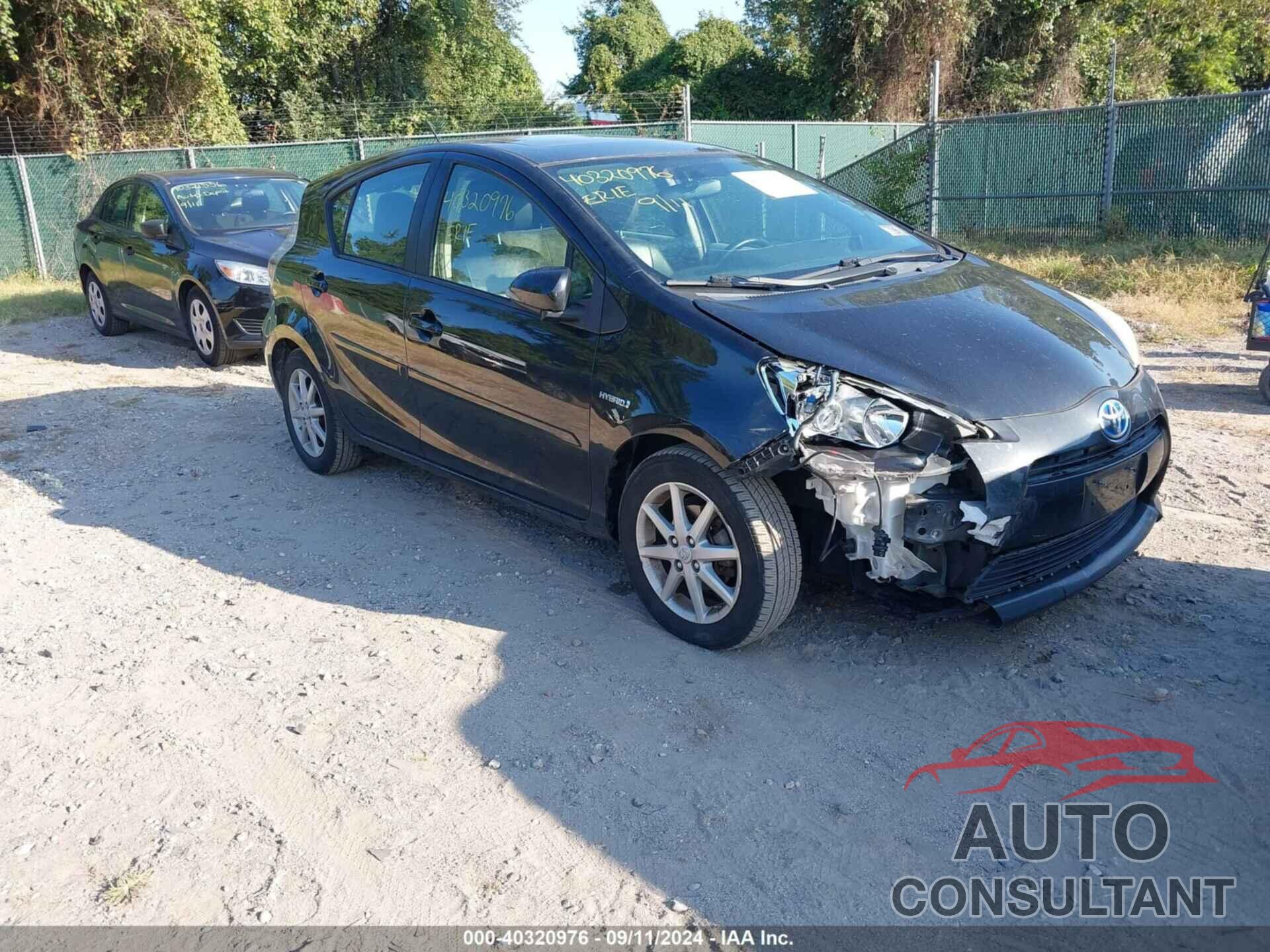 TOYOTA PRIUS C 2013 - JTDKDTB35D1050446