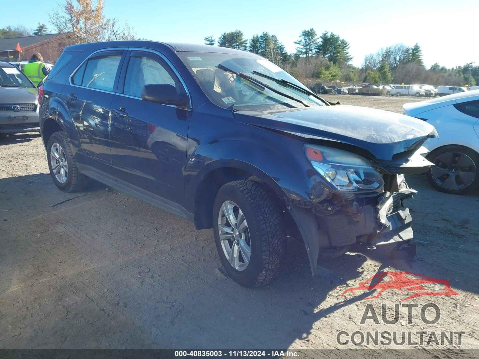 CHEVROLET EQUINOX 2016 - 2GNFLEEK5G6276708