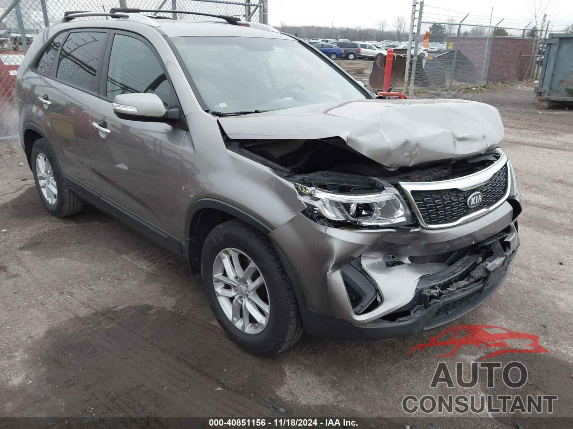 KIA SORENTO 2014 - 5XYKT3A65EG530969