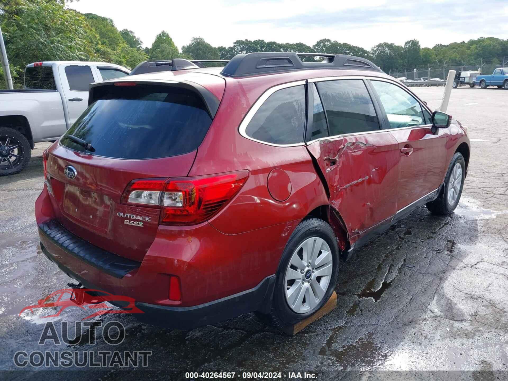 SUBARU OUTBACK 2017 - 4S4BSAFC0H3336005