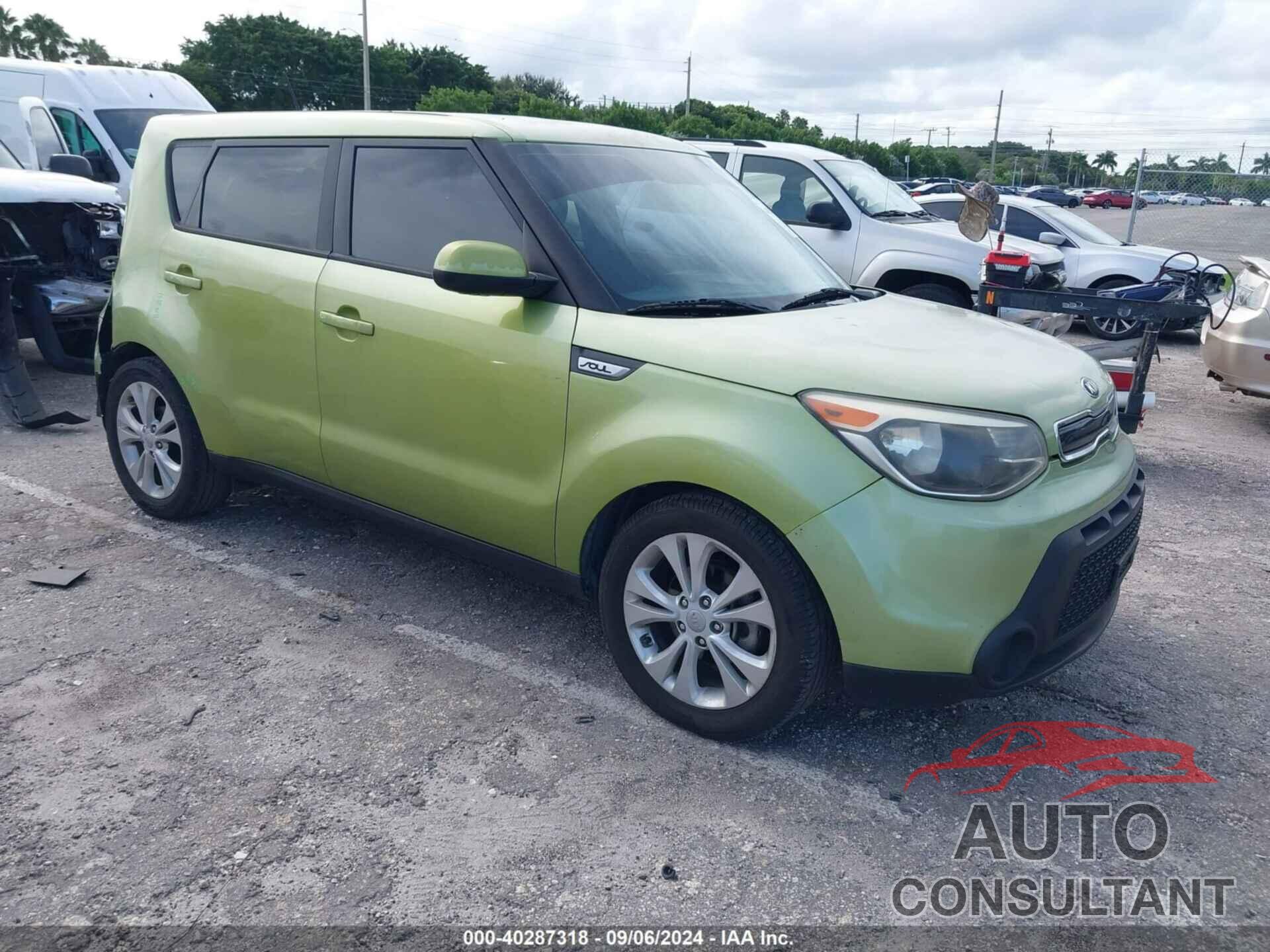 KIA SOUL 2015 - KNDJP3A56F7750045