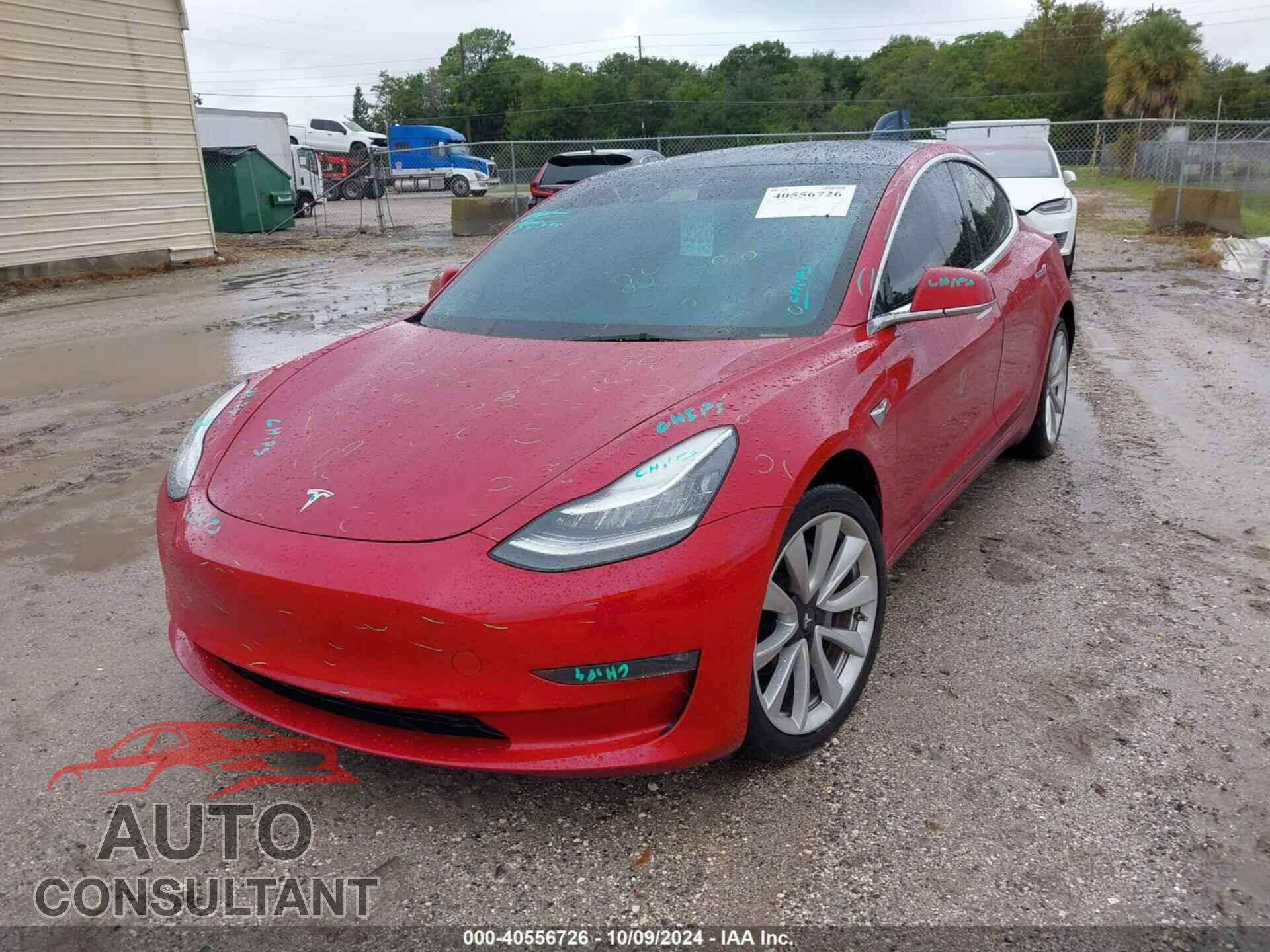TESLA MODEL 3 2019 - 5YJ3E1EB4KF391799