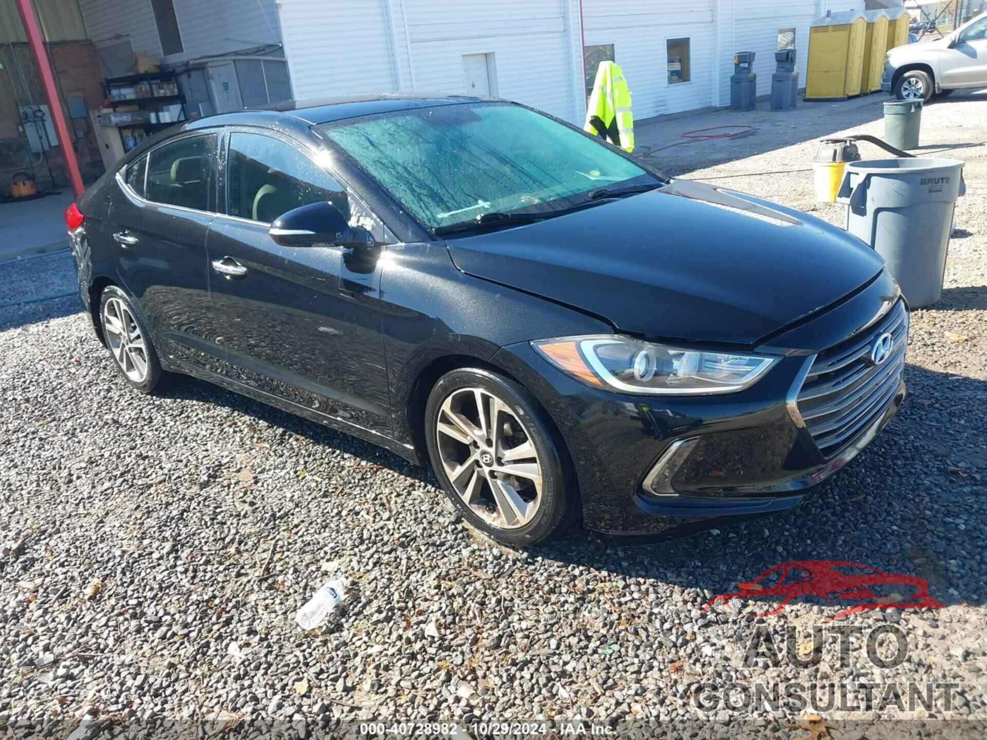 HYUNDAI ELANTRA 2017 - 5NPD84LF6HH013013
