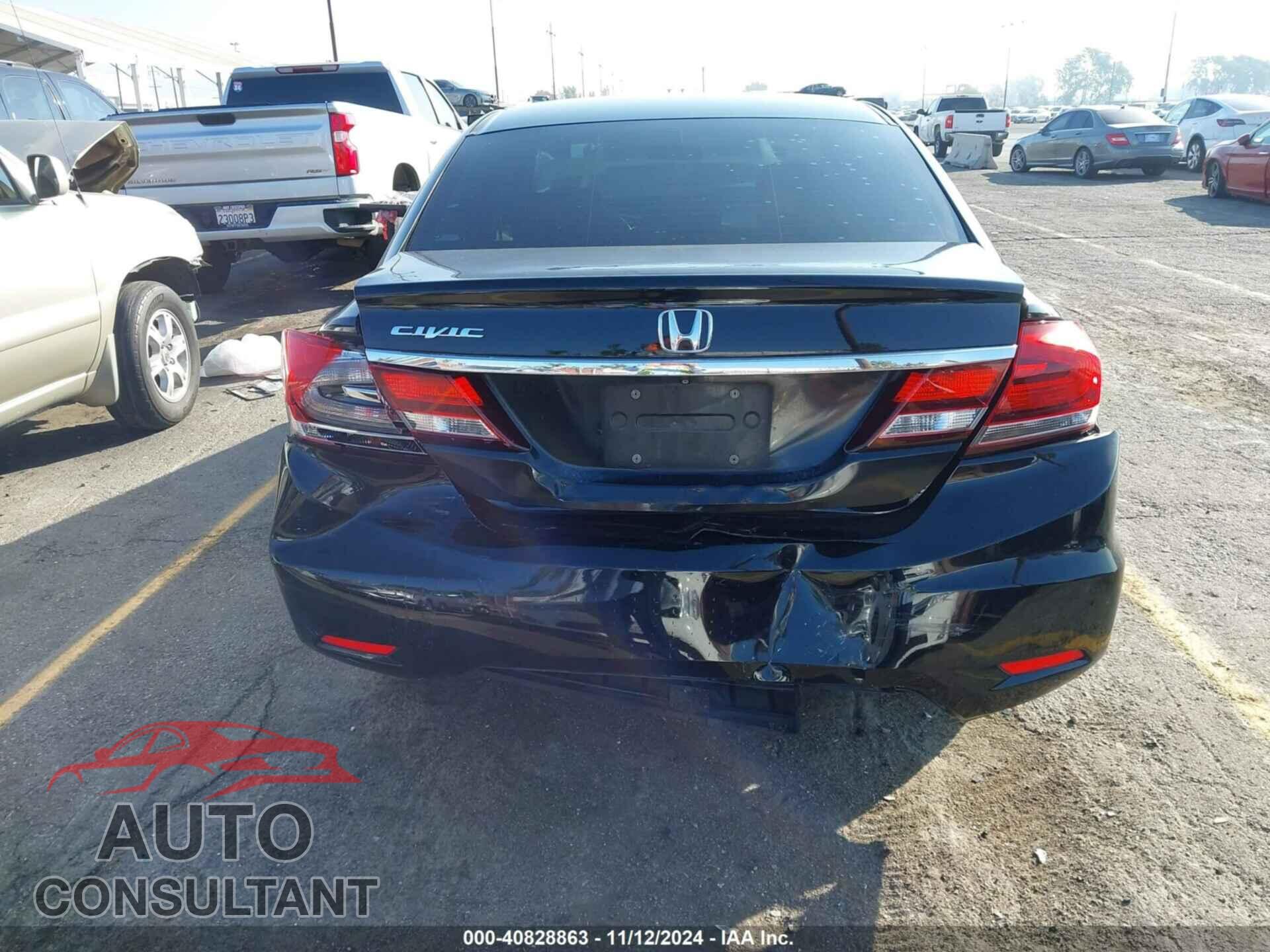 HONDA CIVIC 2013 - 2HGFB2F86DH517433