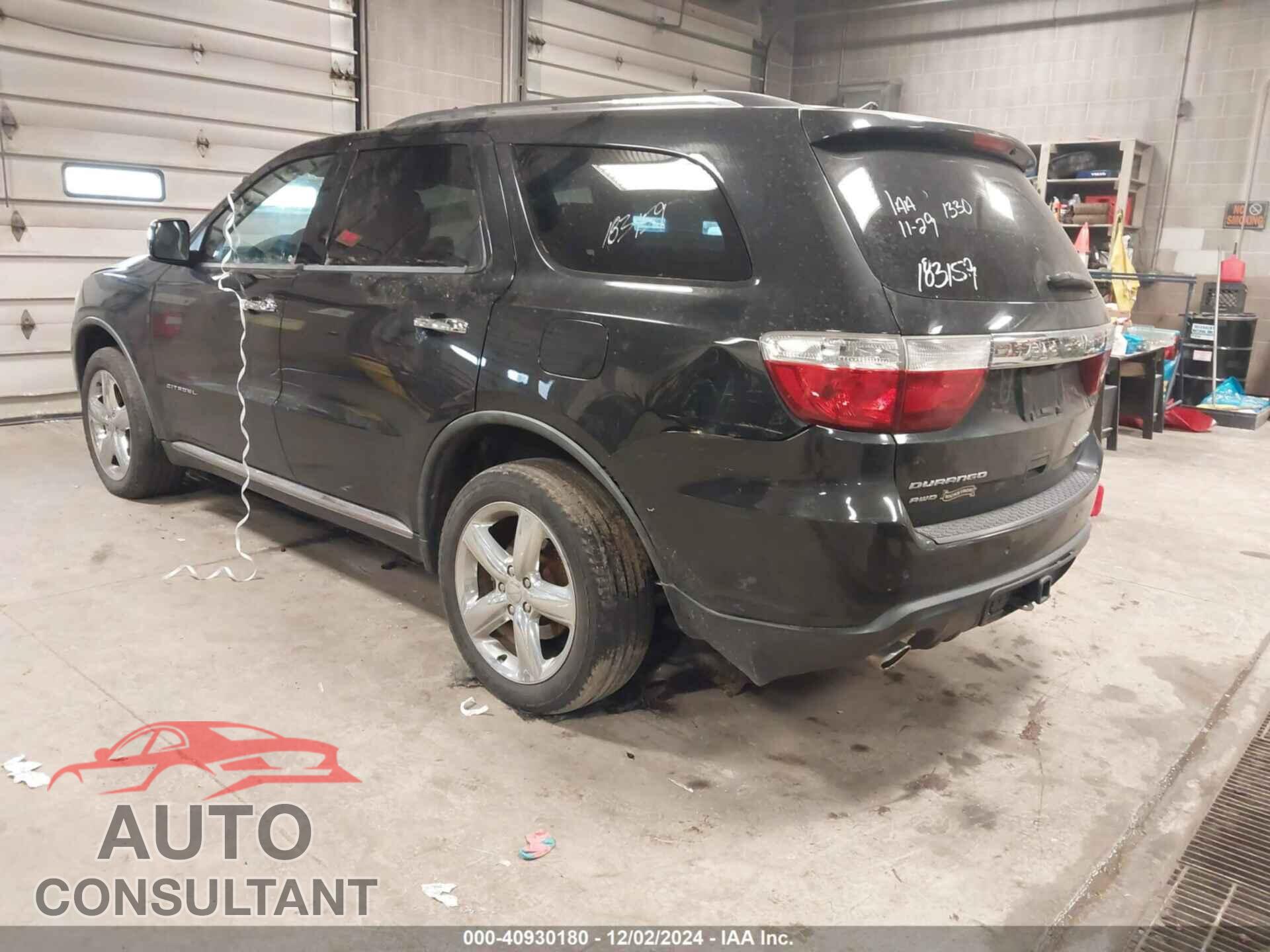 DODGE DURANGO 2012 - 1C4SDJET5CC183159