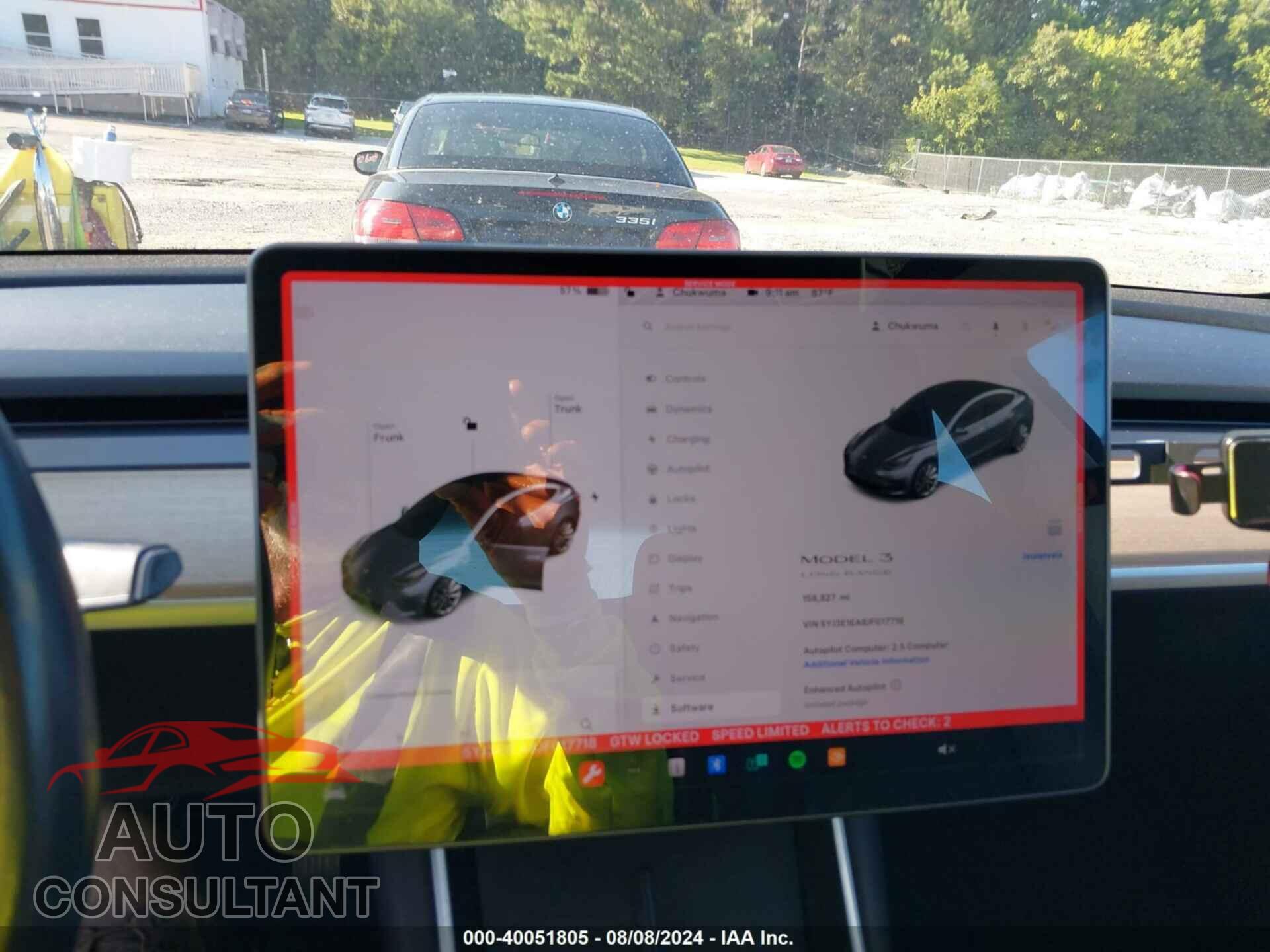 TESLA MODEL 3 2018 - 5YJ3E1EA8JF017718