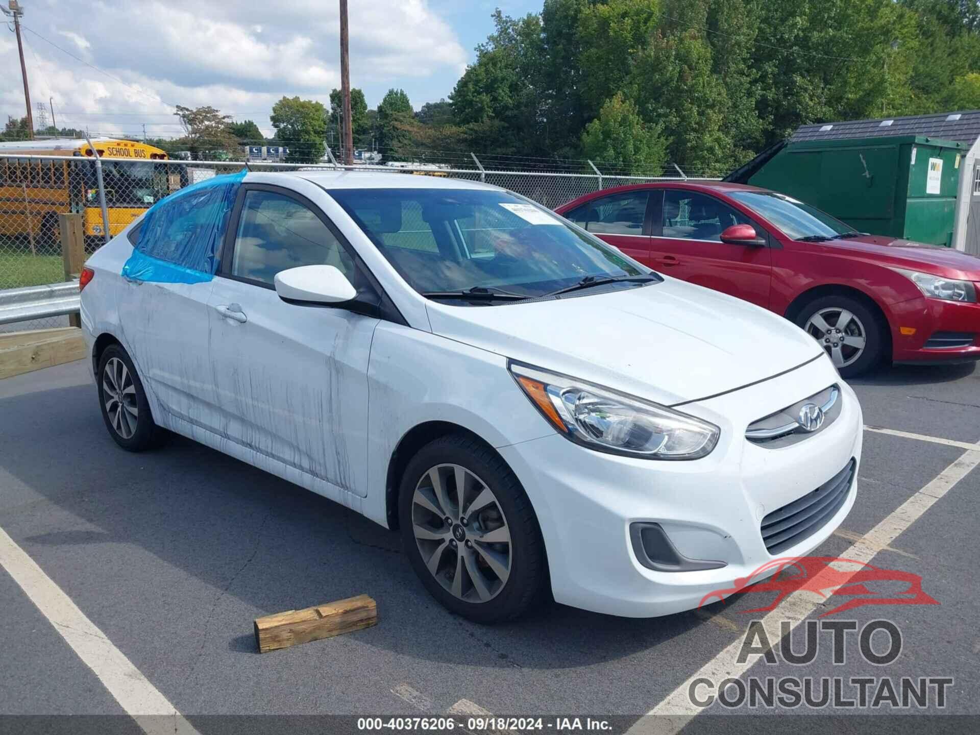 HYUNDAI ACCENT 2017 - KMHCT4AE7HU345967