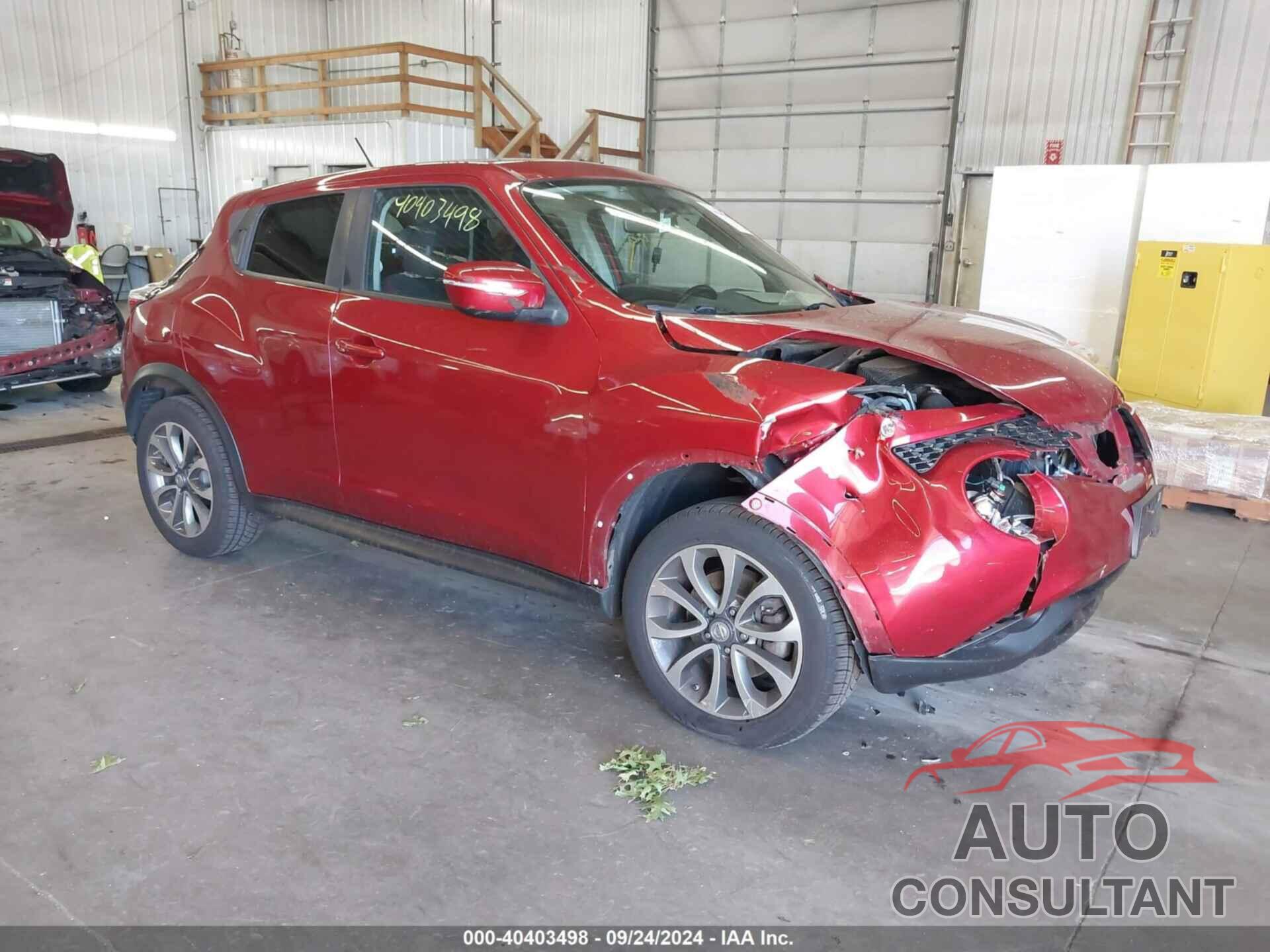 NISSAN JUKE 2017 - JN8AF5MV0HT754083