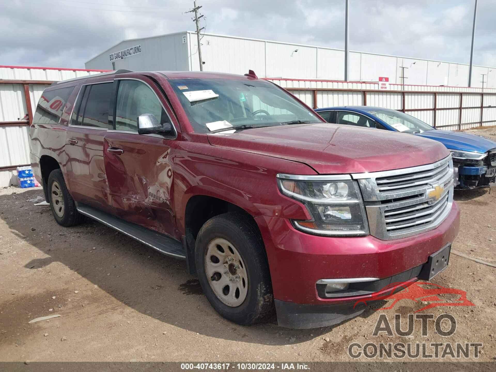 CHEVROLET SUBURBAN 2016 - 1GNSCJKC6GR327318