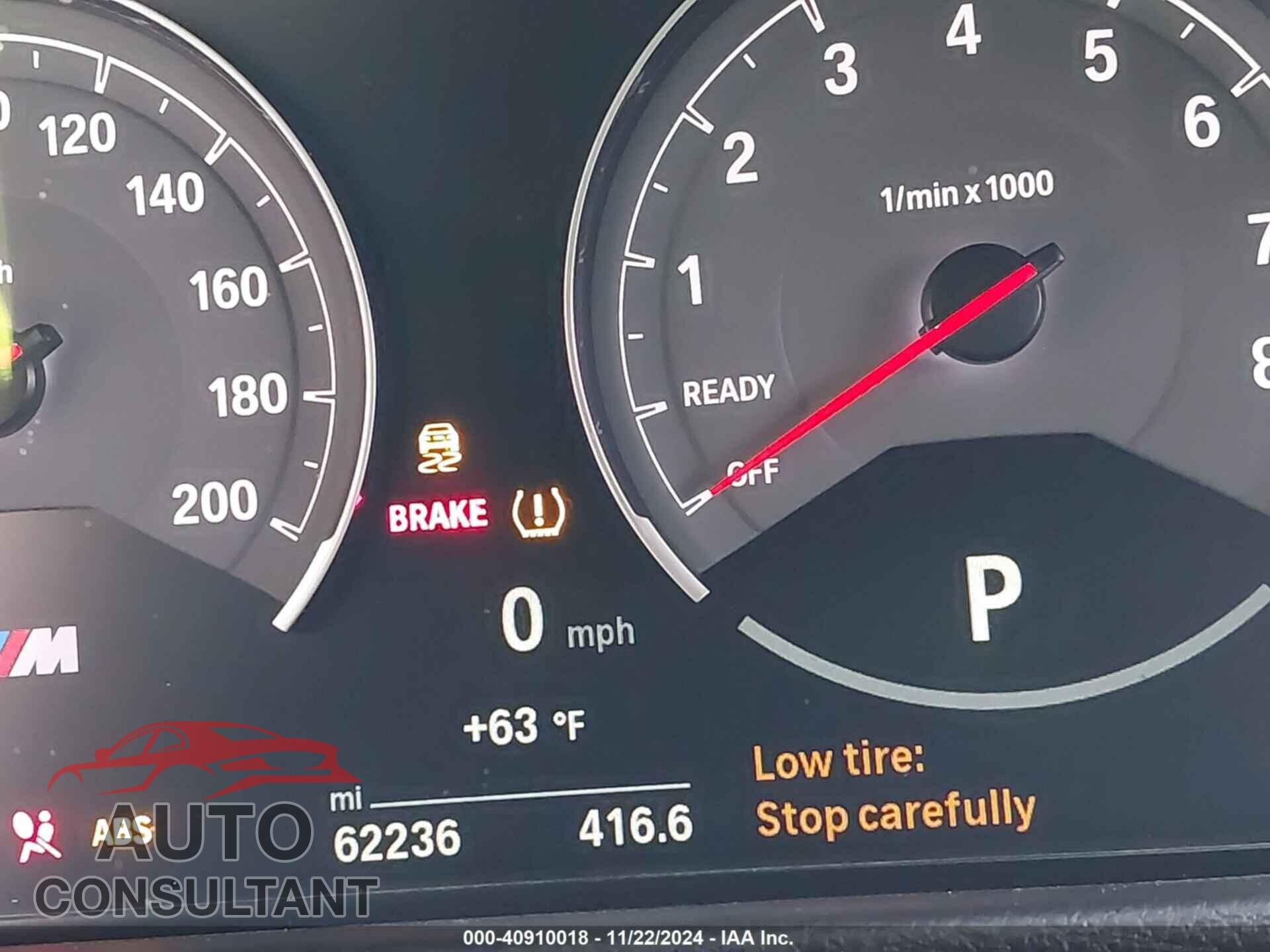 BMW M3 2017 - WBS8M9C55H5G42338