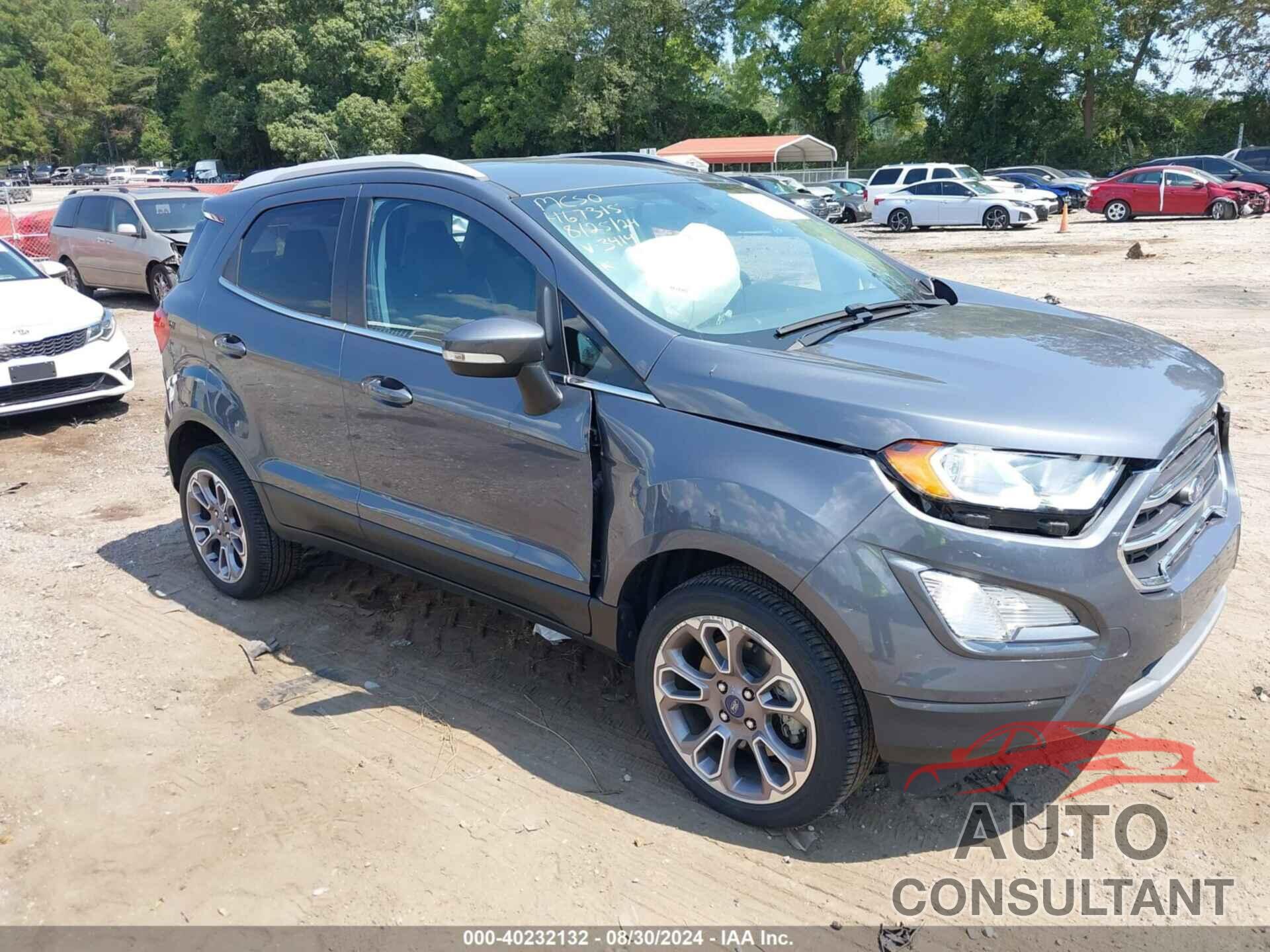 FORD ECOSPORT 2021 - MAJ6S3KL4MC423414