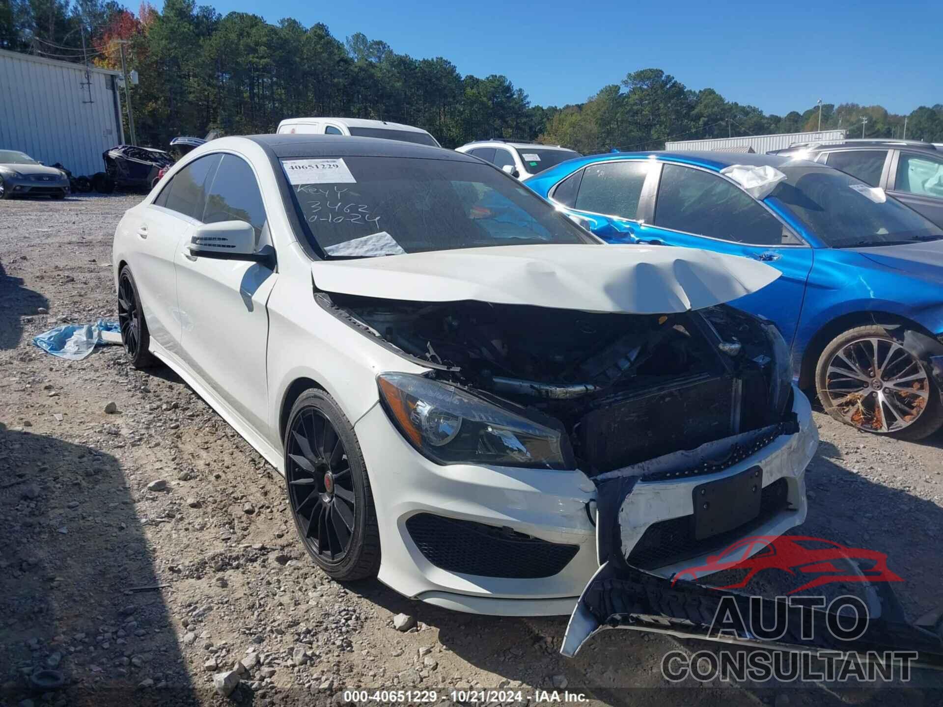 MERCEDES-BENZ CLA 250 2016 - WDDSJ4EBXGN333462