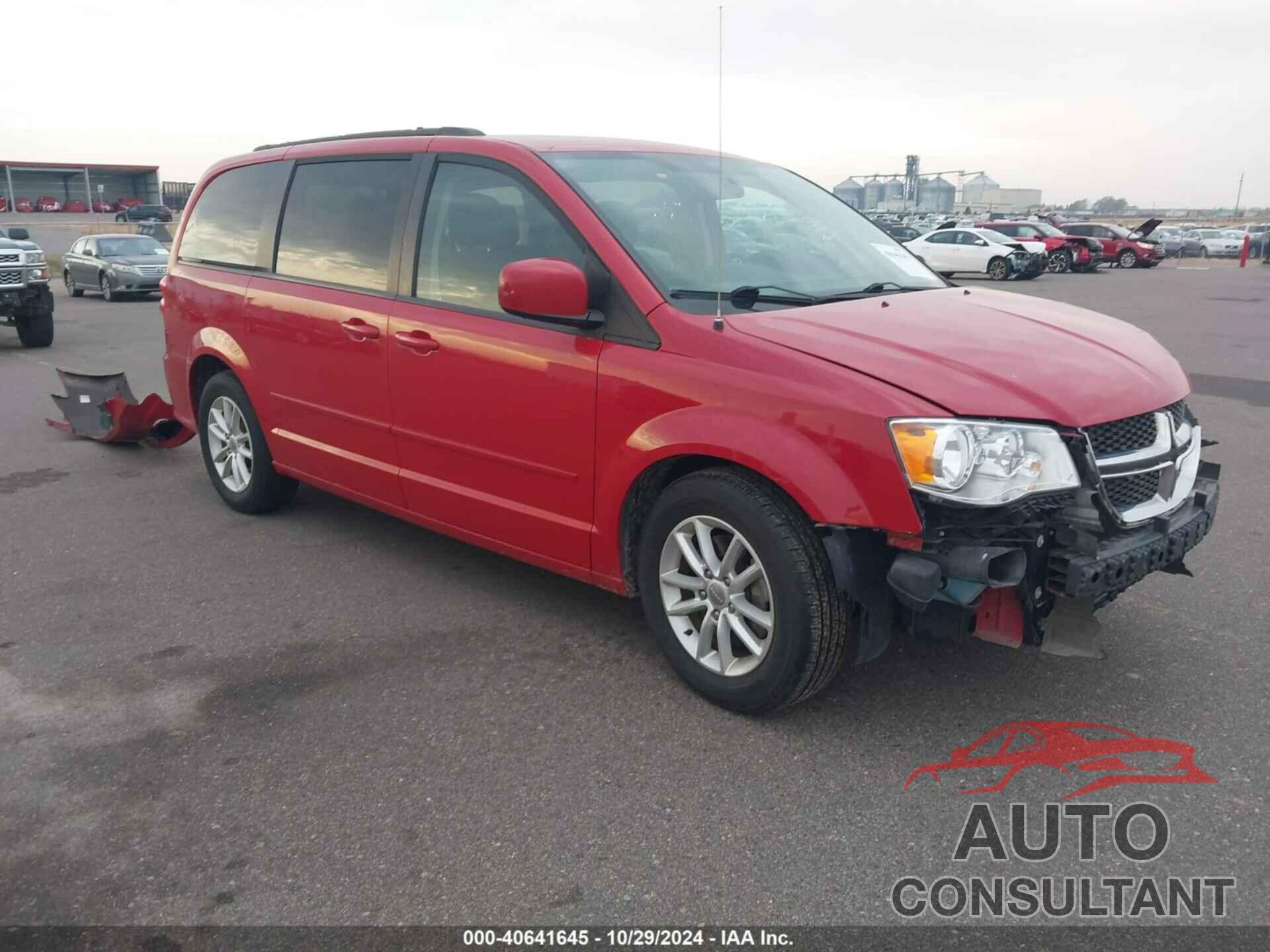 DODGE GRAND CARAVAN 2015 - 2C4RDGCG5FR603828
