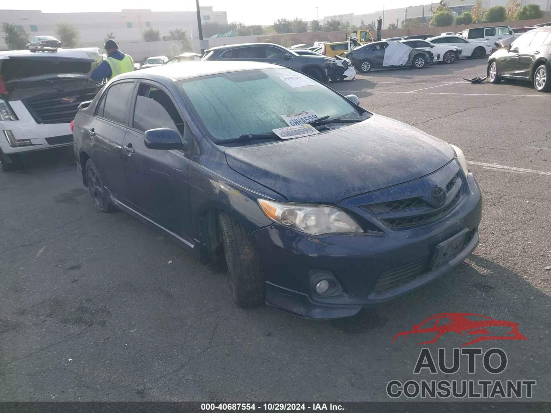 TOYOTA COROLLA 2012 - 5YFBU4EE6CP034124