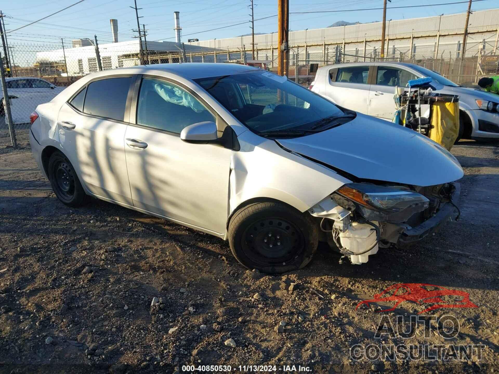 TOYOTA COROLLA 2019 - 5YFBURHE2KP940035