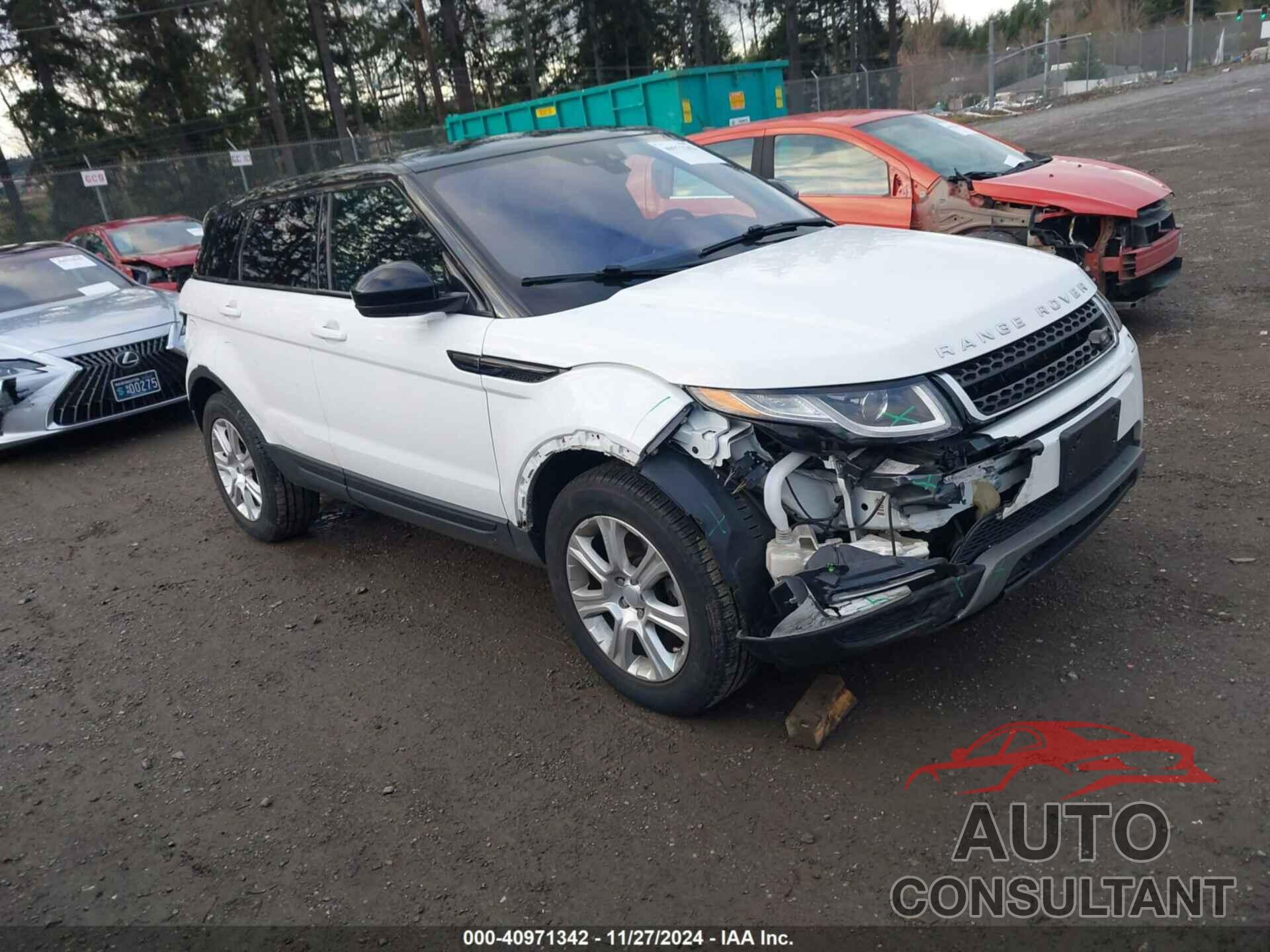 LAND ROVER RANGE ROVER EVOQUE 2018 - SALVP2RX7JH315855