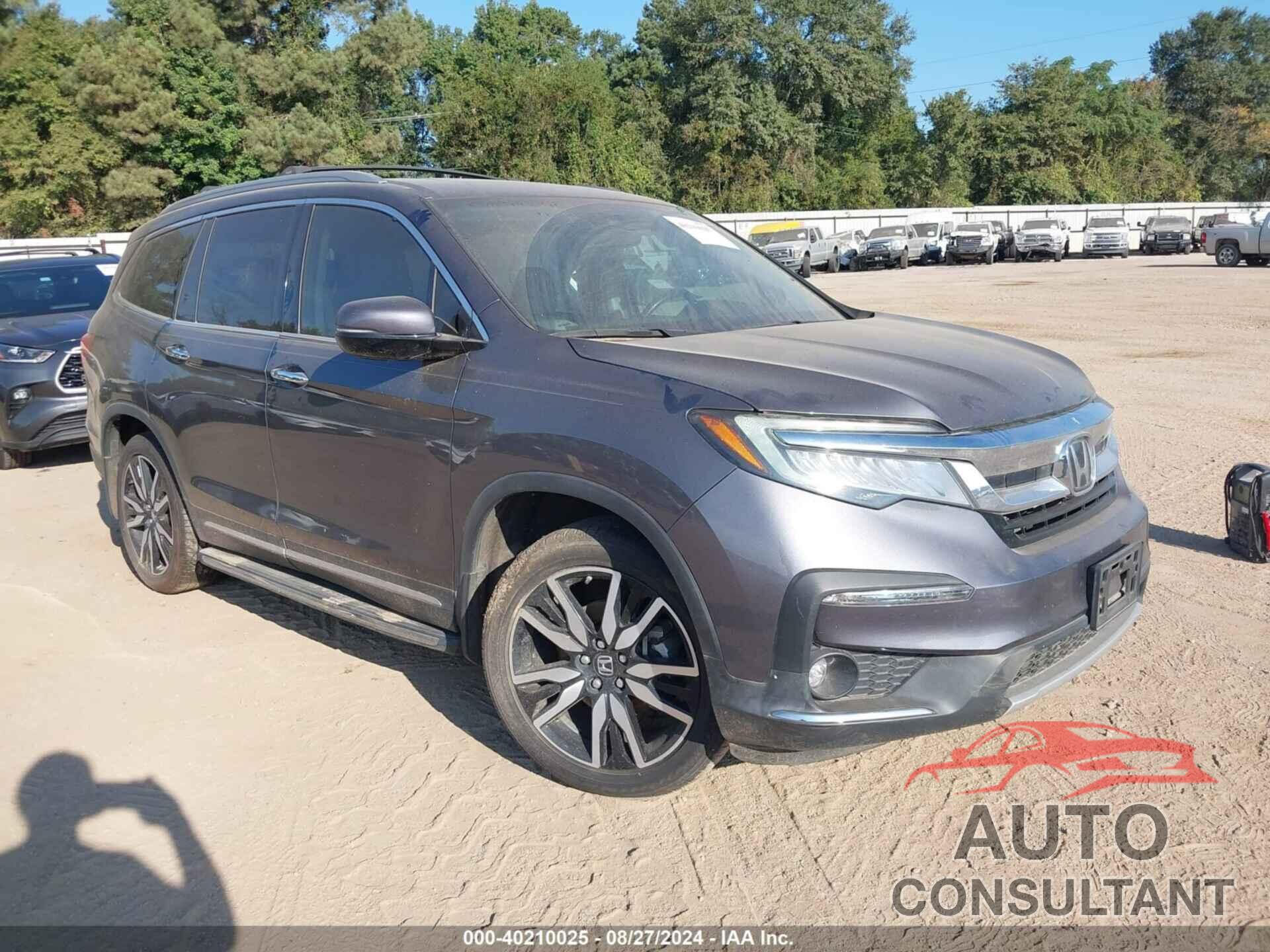 HONDA PILOT 2019 - 5FNYF5H6XKB010837