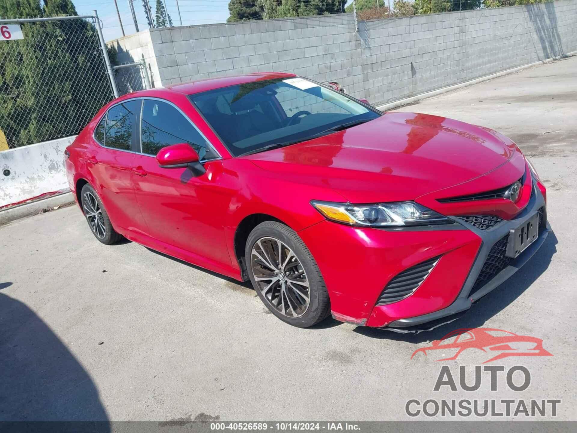 TOYOTA CAMRY 2019 - 4T1B11HK7KU294358