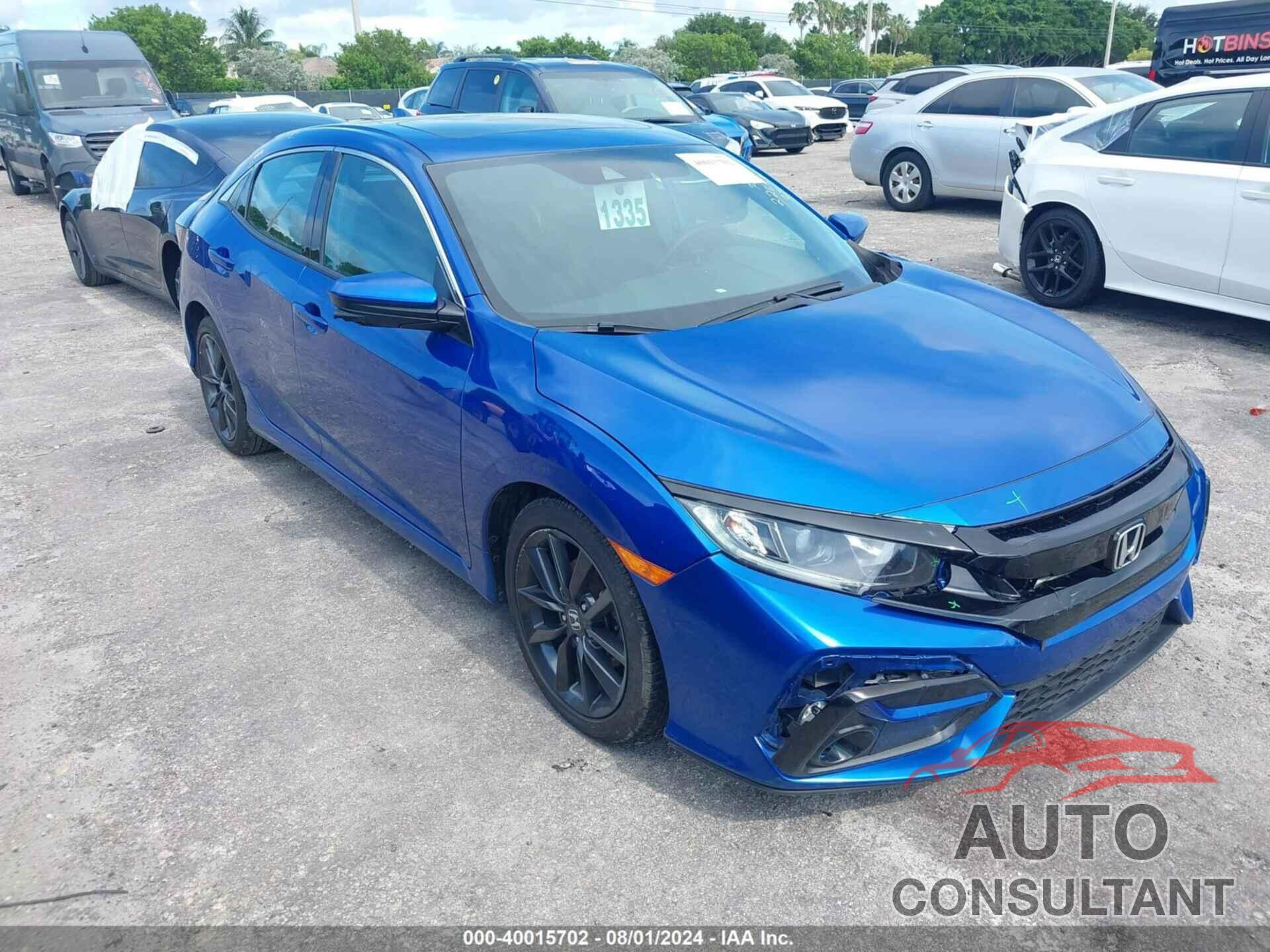 HONDA CIVIC 2020 - SHHFK7H62LU226129